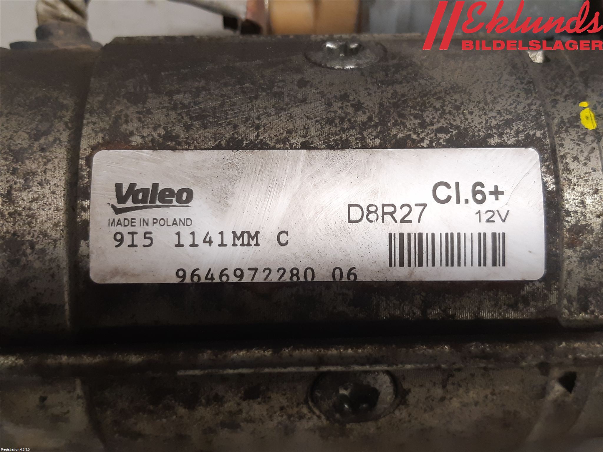 Peugeot EXPERT 15-16 Startmotor Diesel