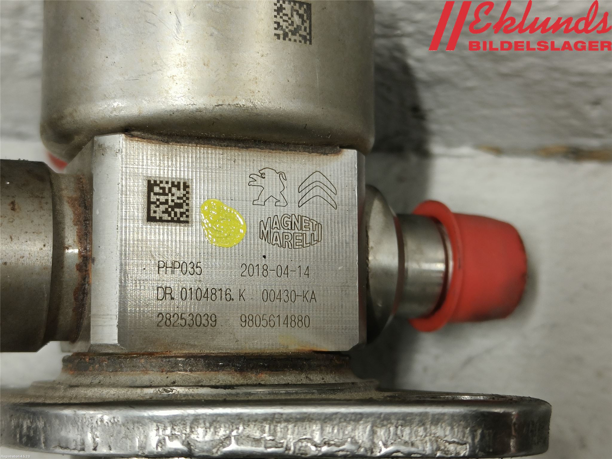 Peugeot 3008 17-24 Bränslepump Mek