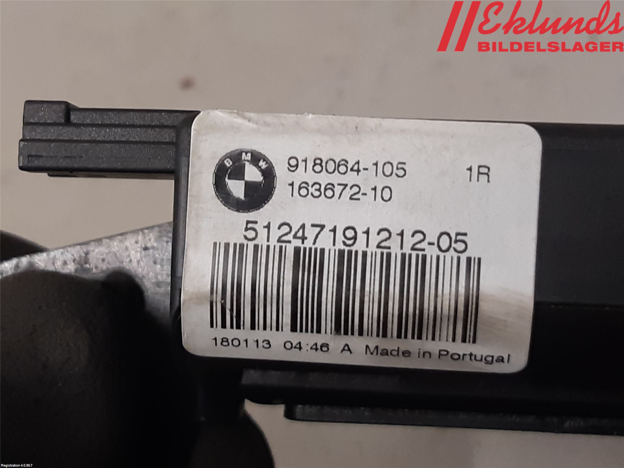 BMW 3 F30/F31/F80 12-19 Låskista Baklucka