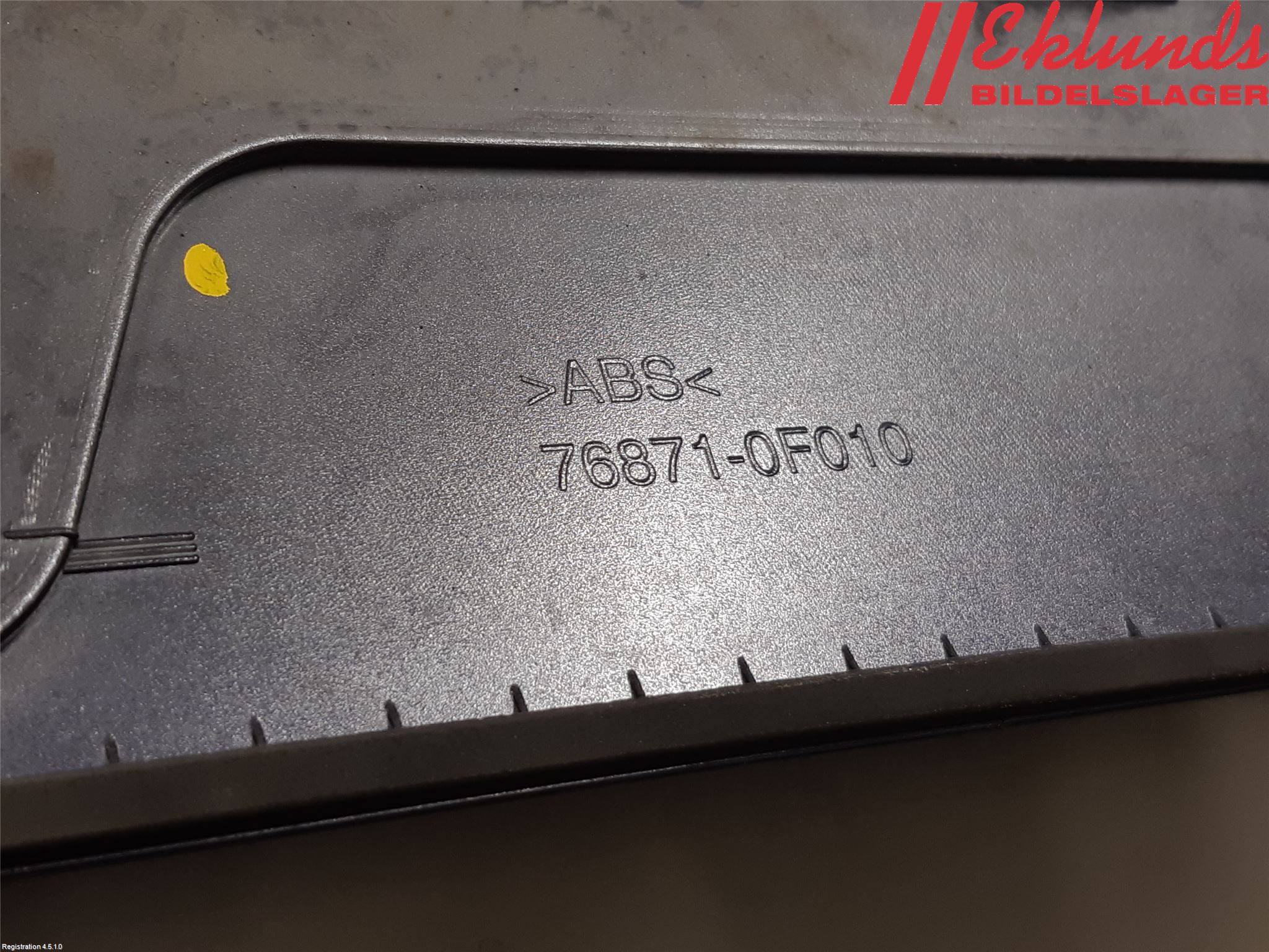 Toyota VERSO 09-18 Spoiler Baklucka