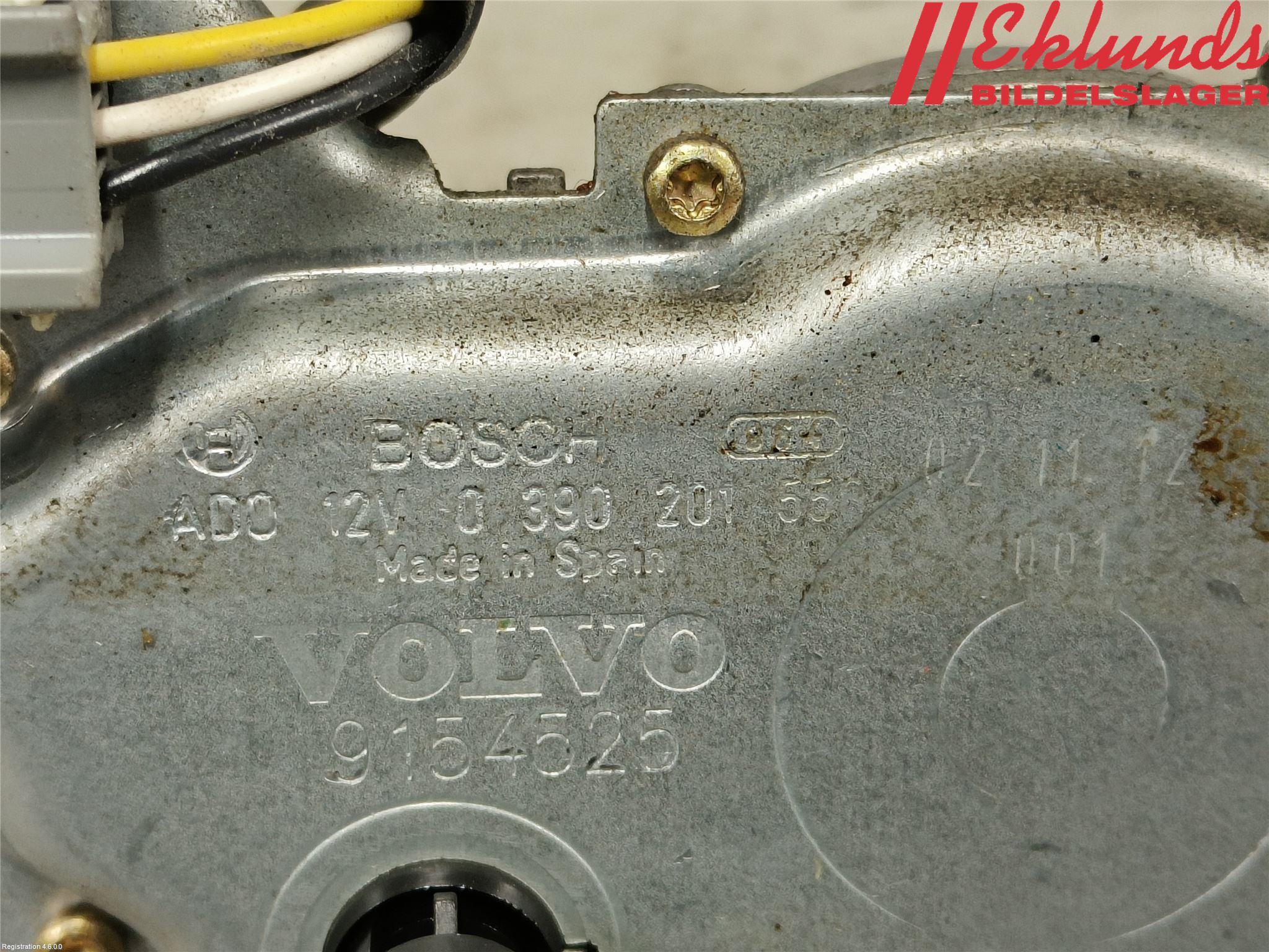 Volvo V70 00-04 Torkarmotor Baklucka