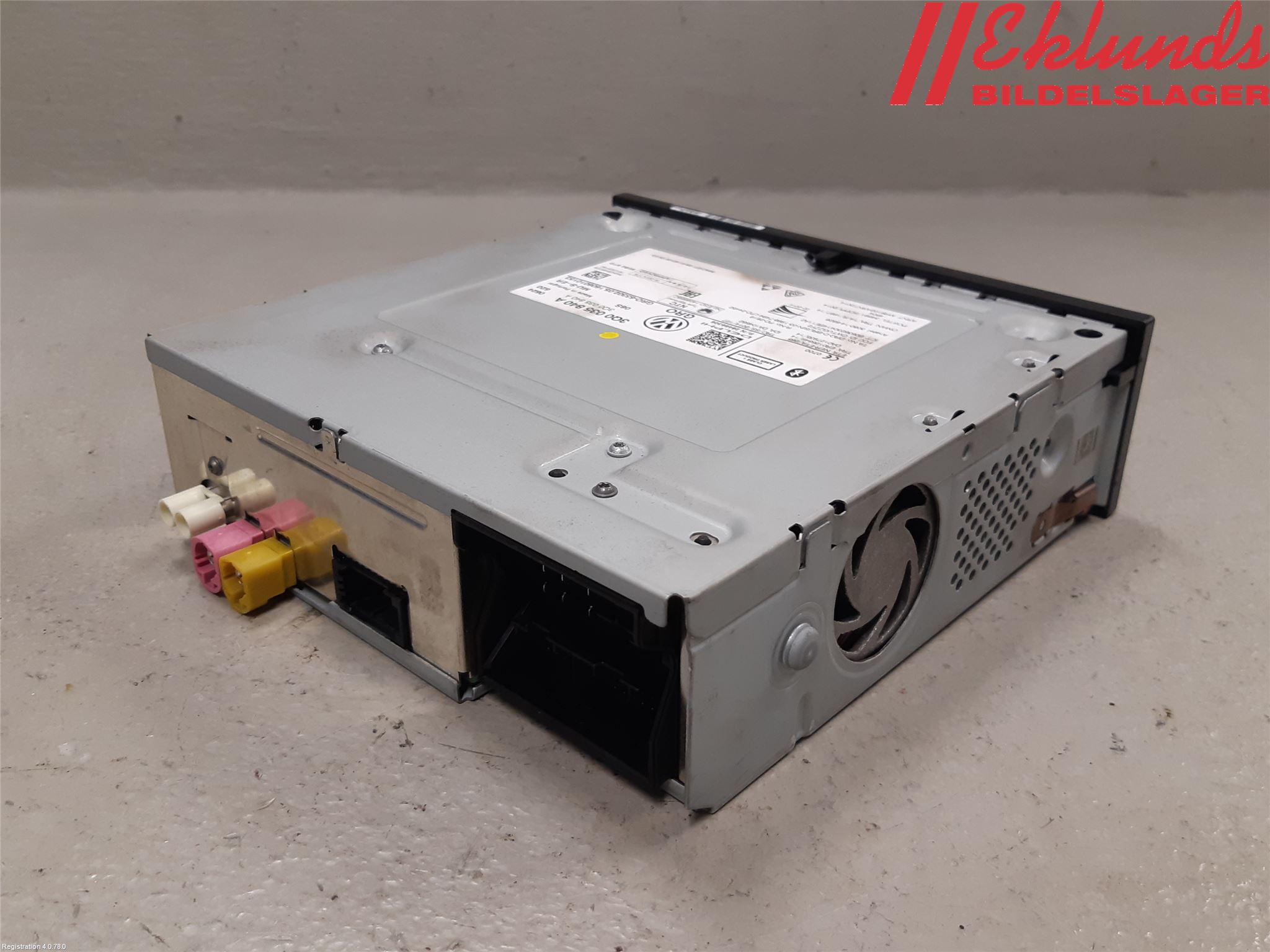 Volkswagen VW GOLF / E-GOLF VII 13-20 Cd Radio - Multimediapanel