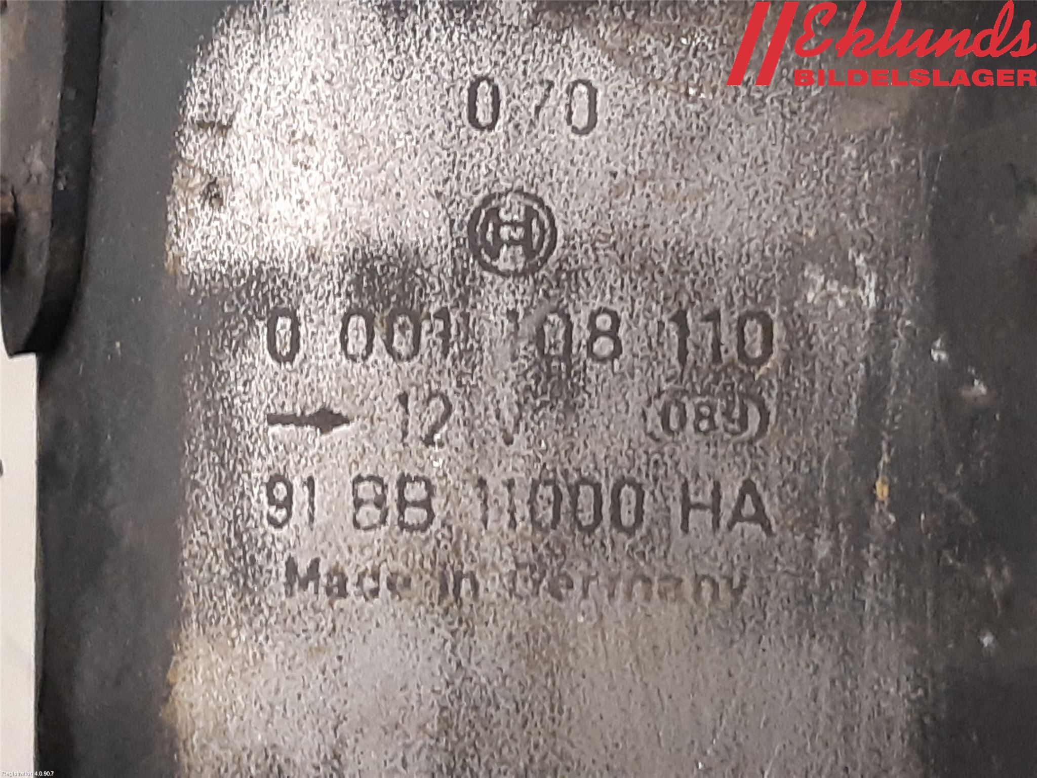 Volvo 740 84-87 Startmotor