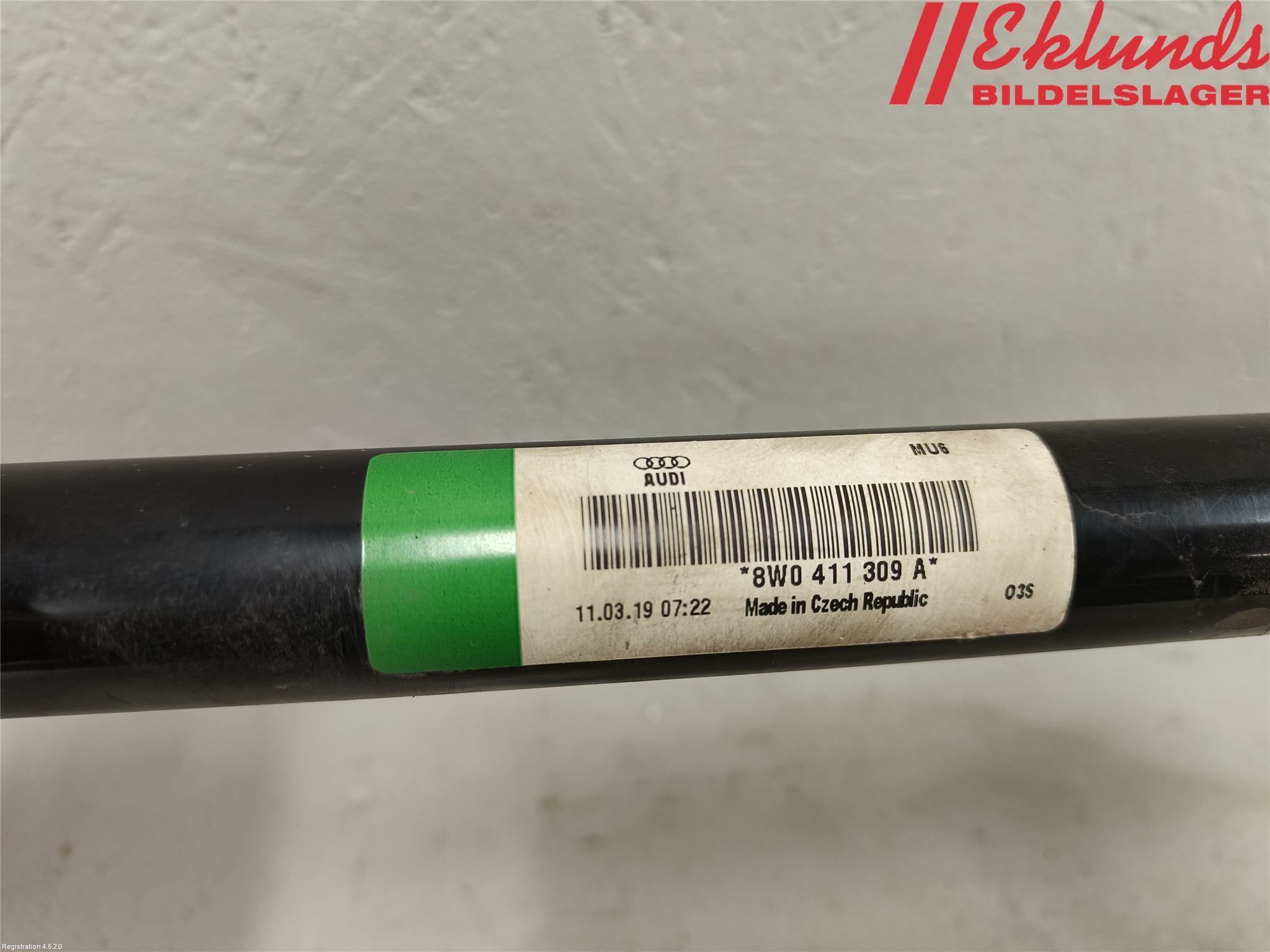 Audi A4/S4 B9 16-19 Krängningshämmare Fram