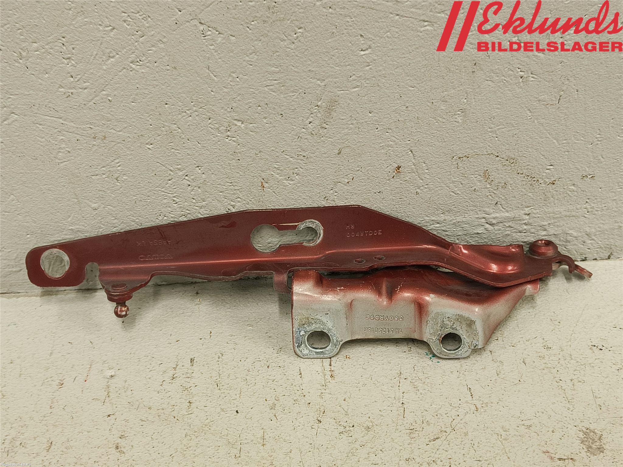 Volvo S80 07-13 Huvgångjärn