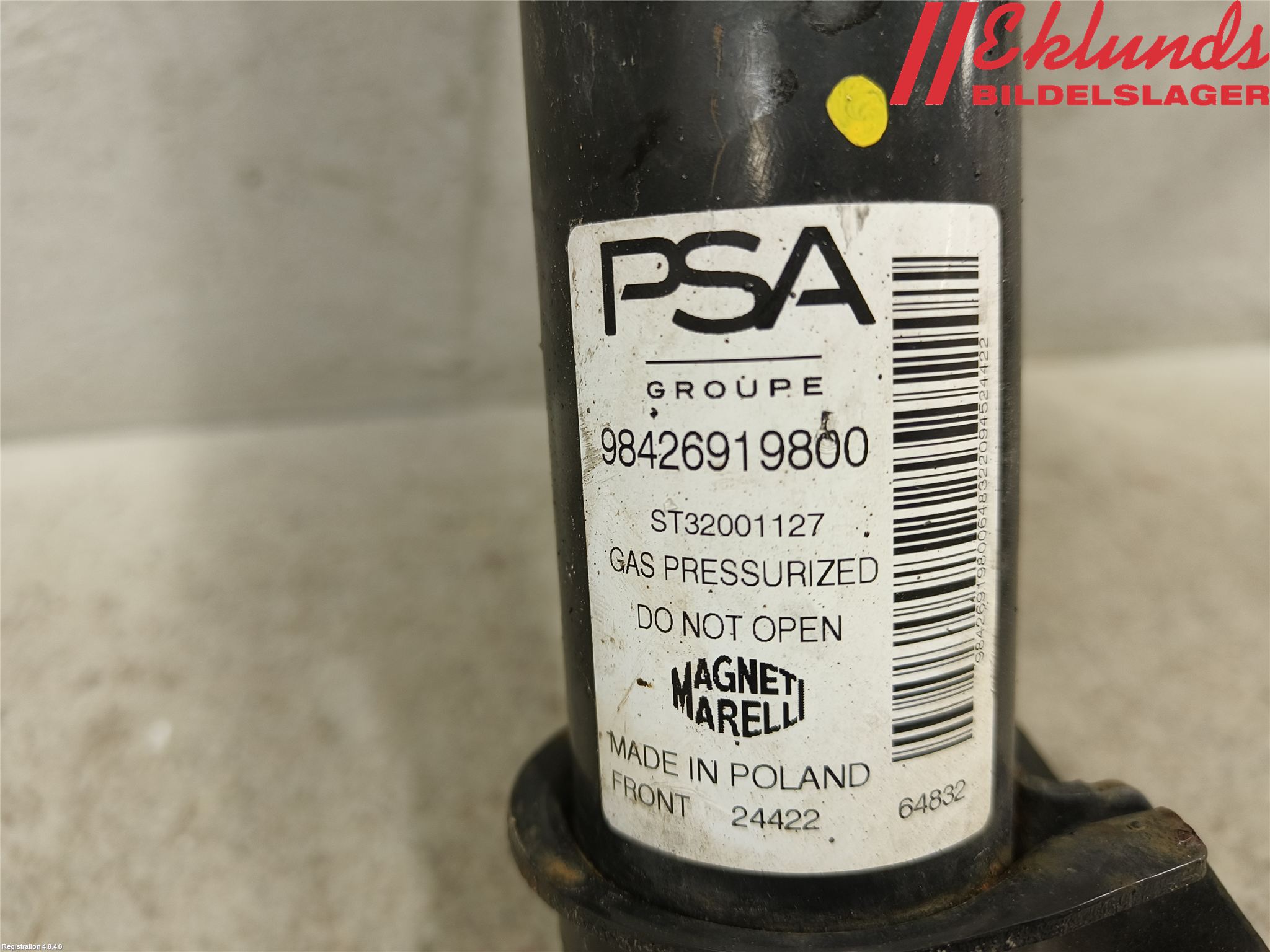 Opel MOKKA 21- Fjäderben Fram Vänster