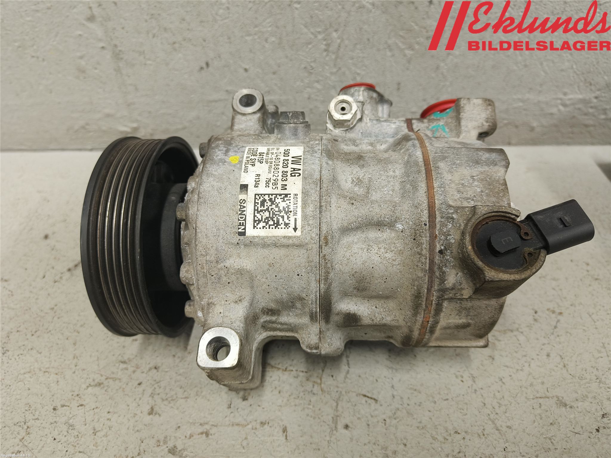 Volkswagen VW CADDY 16-20 Ac Kompressor