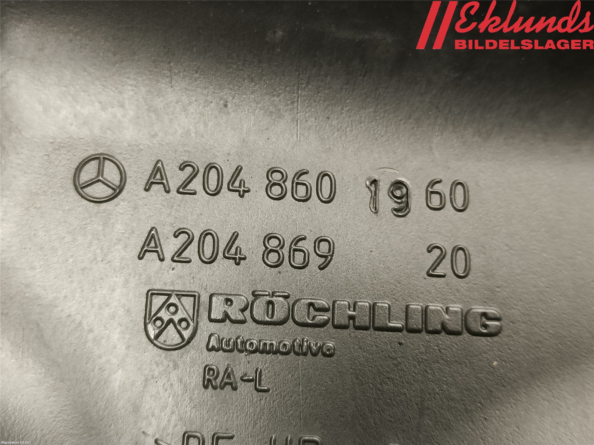 Mercedes-Benz MB C-KLASS (W204) 07-15 Spolartank Vindruta