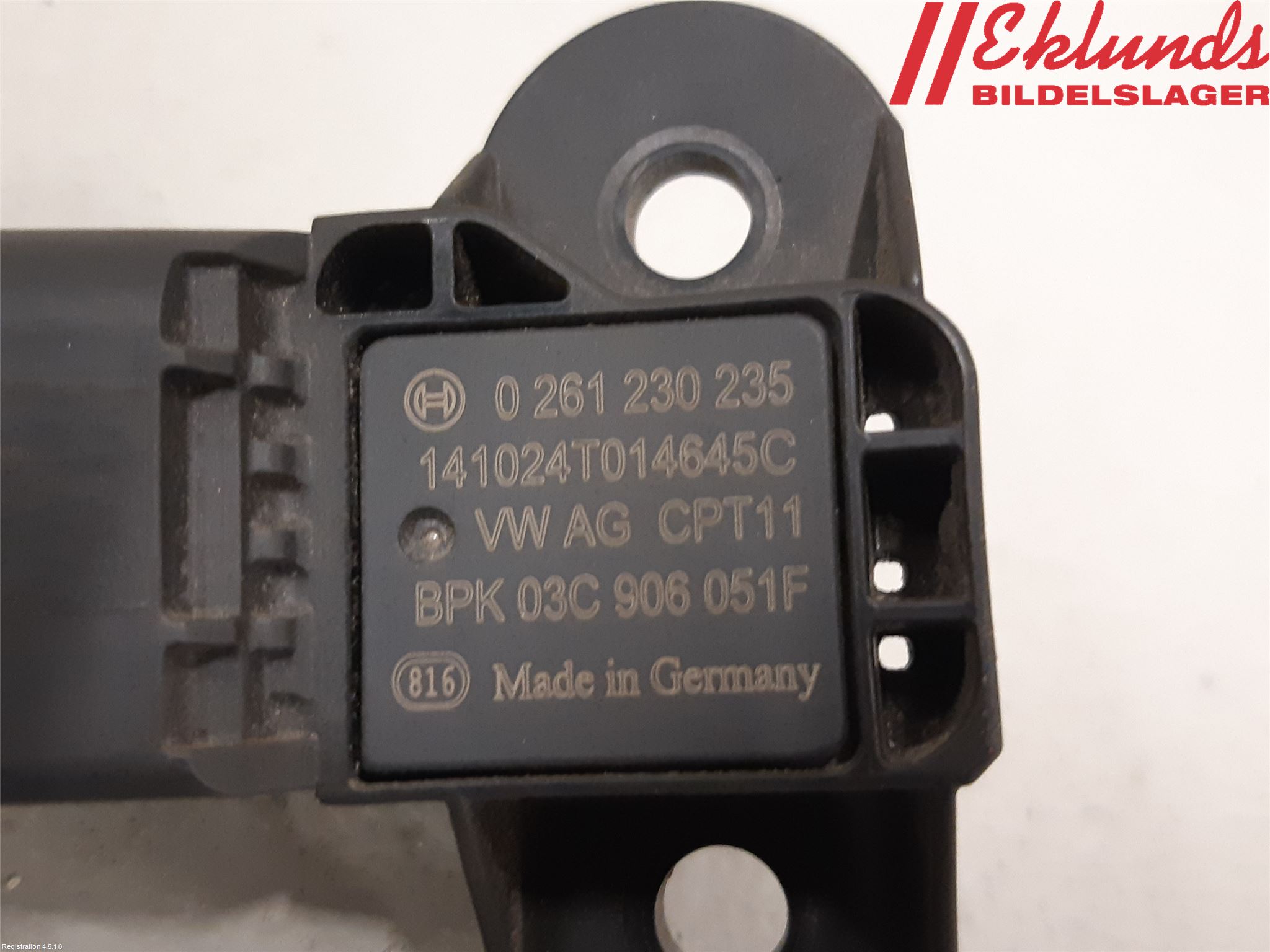 Volkswagen VW TRANSP/CARAVELLE (T5) 04-15 Injmappsensor