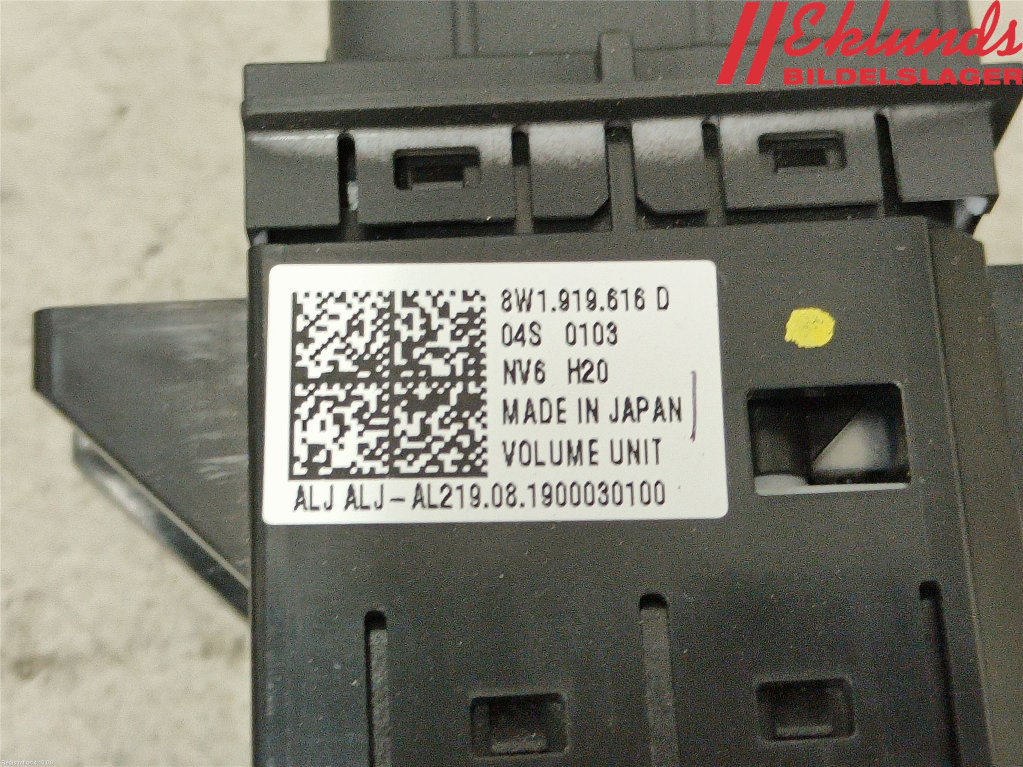 Audi A4/S4 B9 20- Strömställare Övrigt