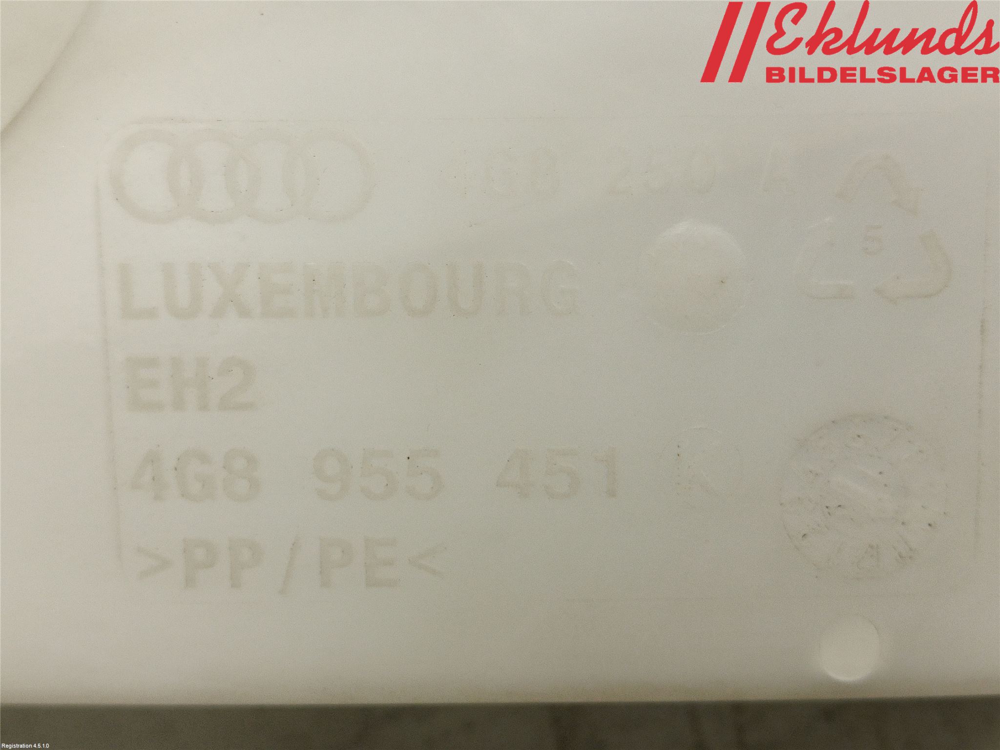 Audi A6/S6 4G 11-18 Spolartank Vindruta-Strål