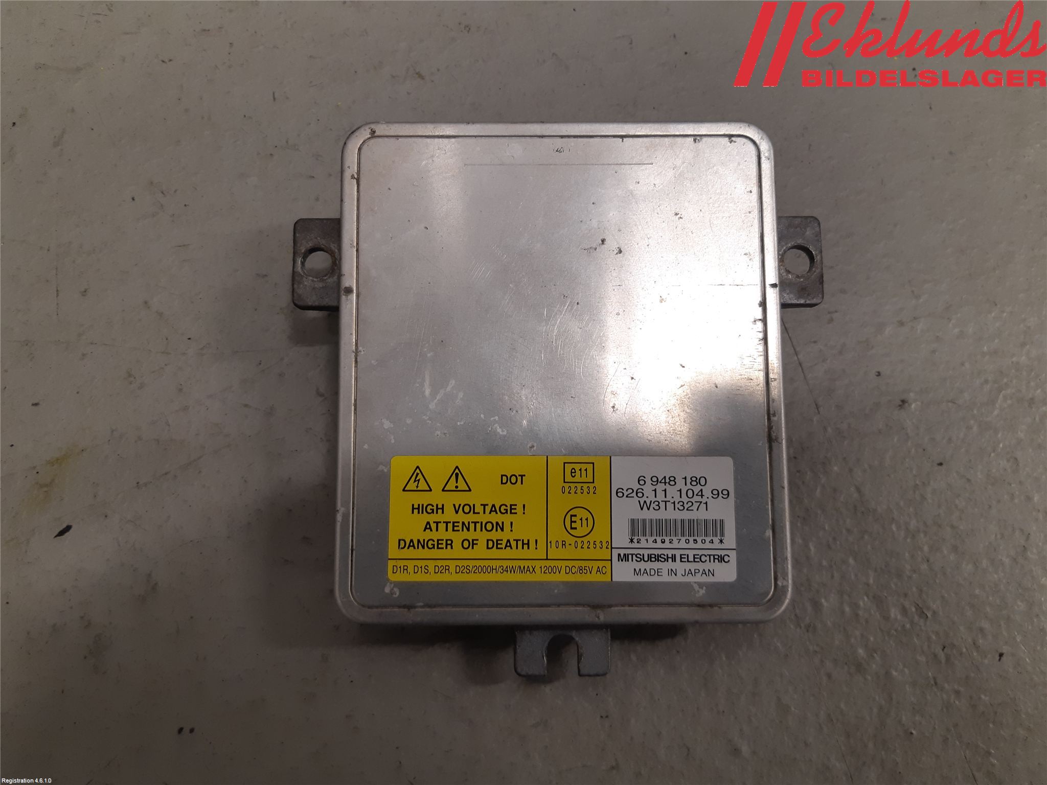 Volvo V70 14-16 Styrenhet Strålkastare