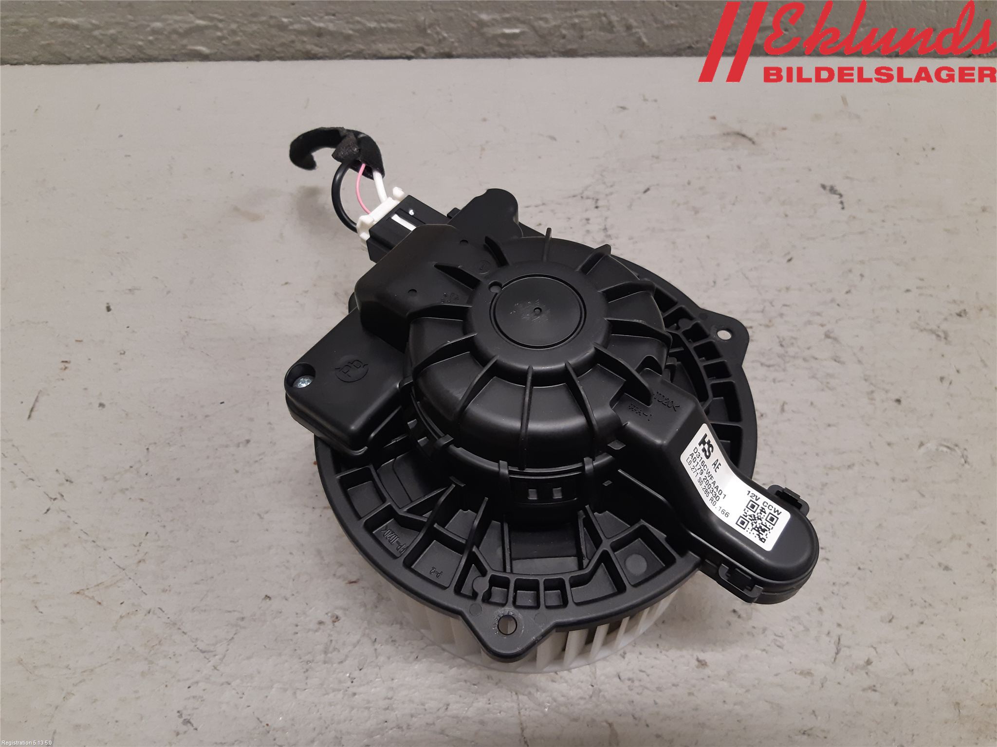 Kia NIRO (DE) 17-22 Värmefläkt