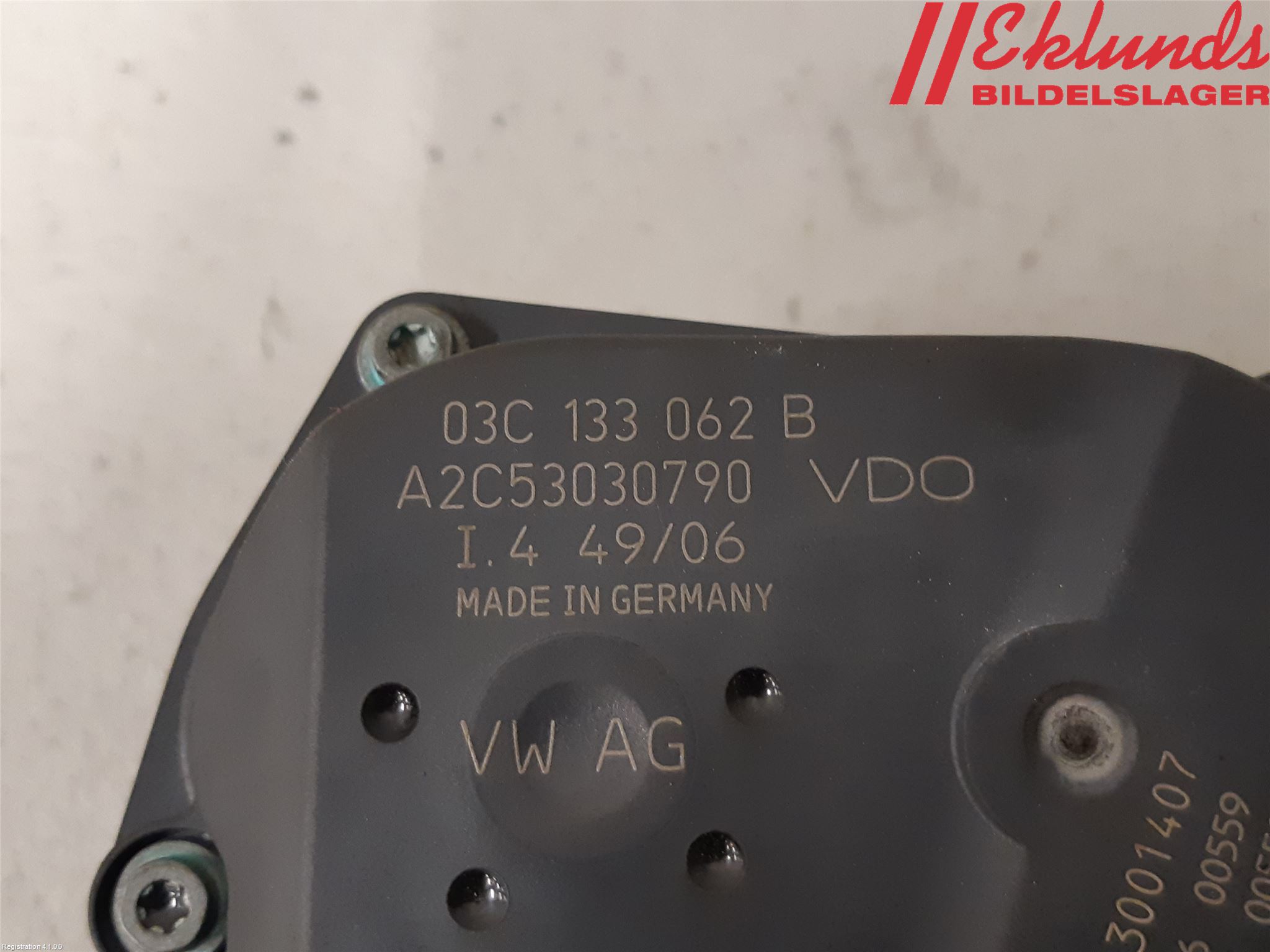 Skoda FABIA 99-07 Injspjällhus