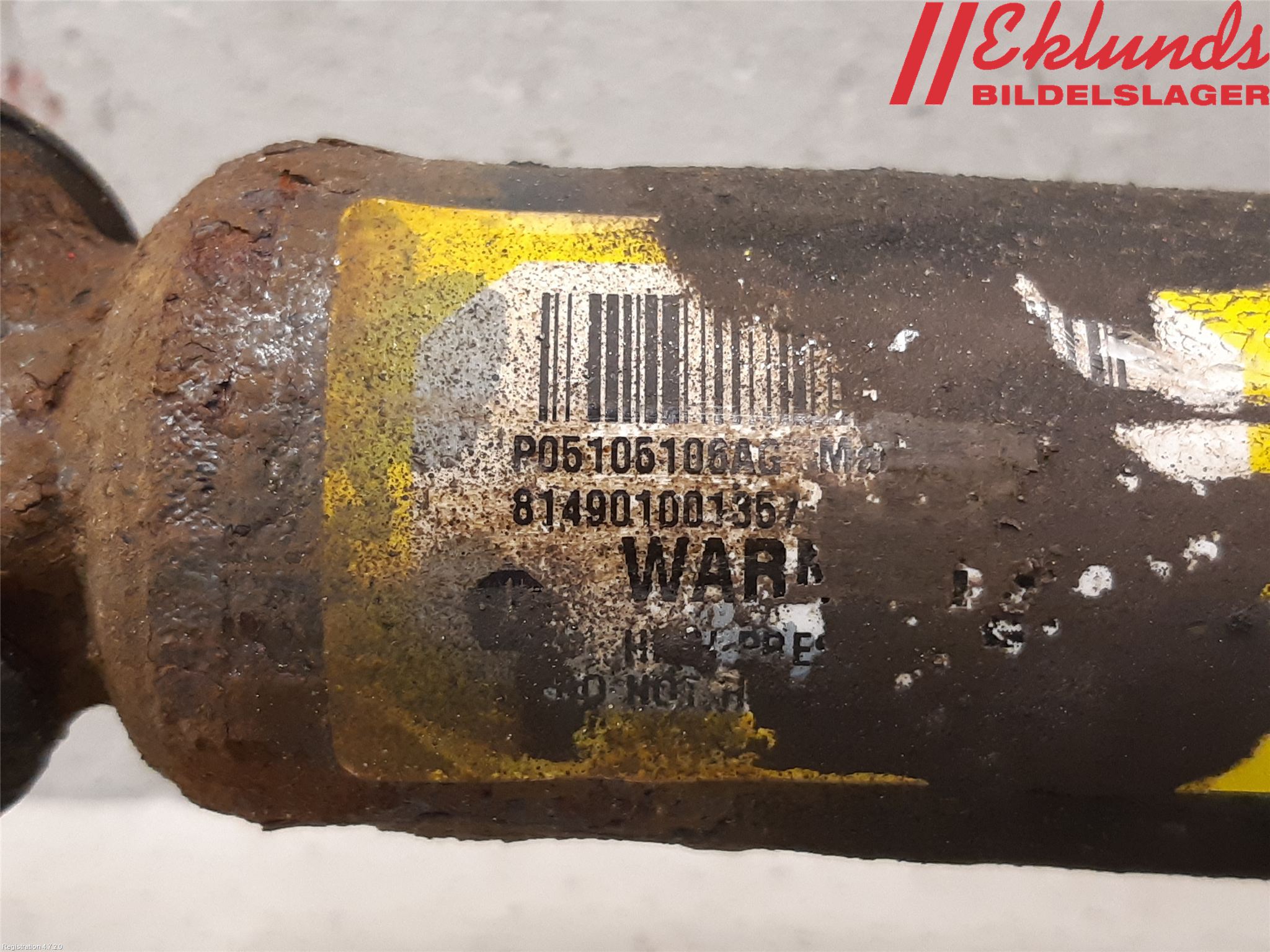 Dodge CALIBER Fjäderben Bak Höger