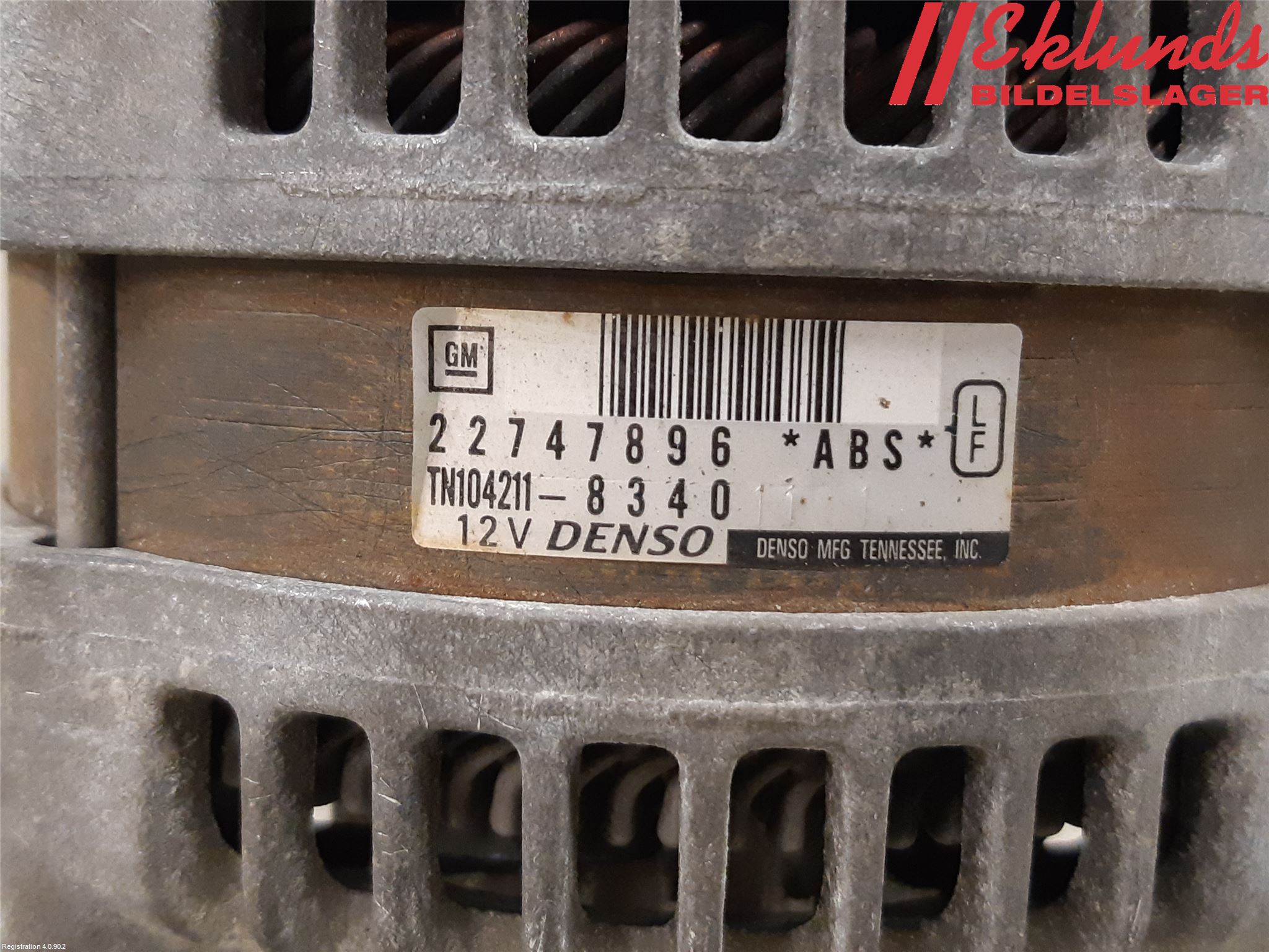 Chevrolet SILVERADO PICKUP Generator