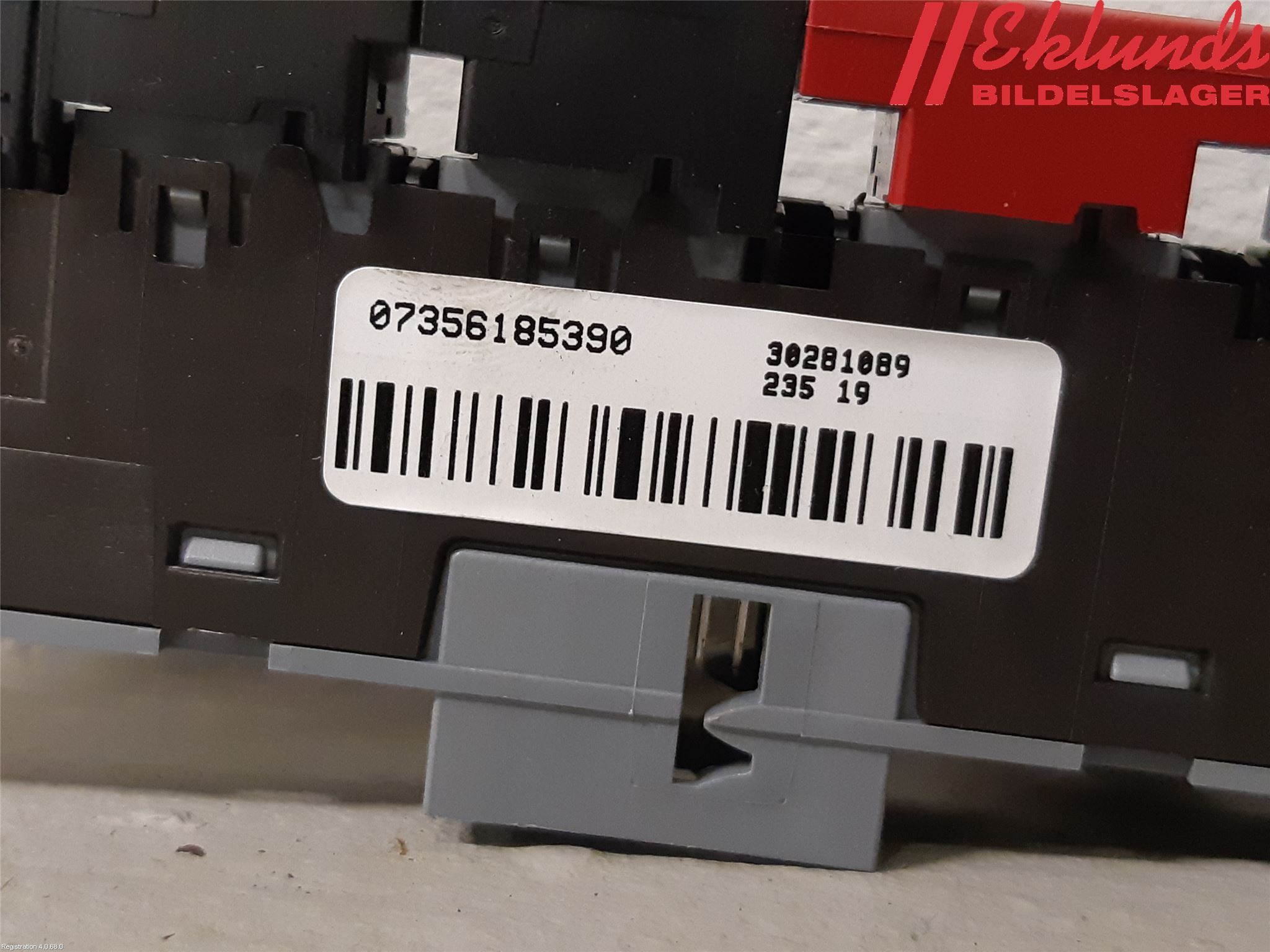 Fiat DOBLO CARGO Strömställare Varnings