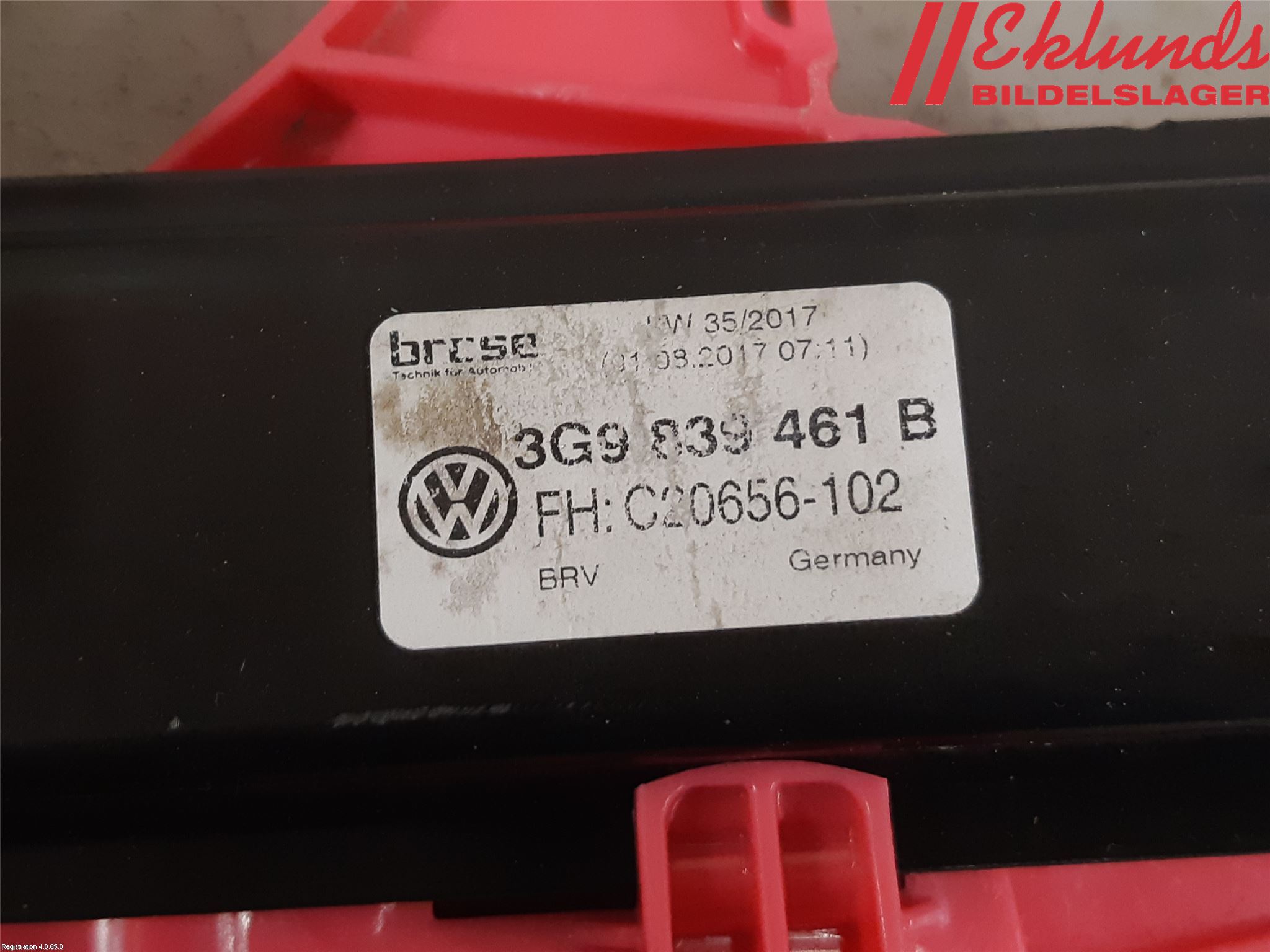 Volkswagen VW PASSAT 15-19 Fönsterhiss El Kompl