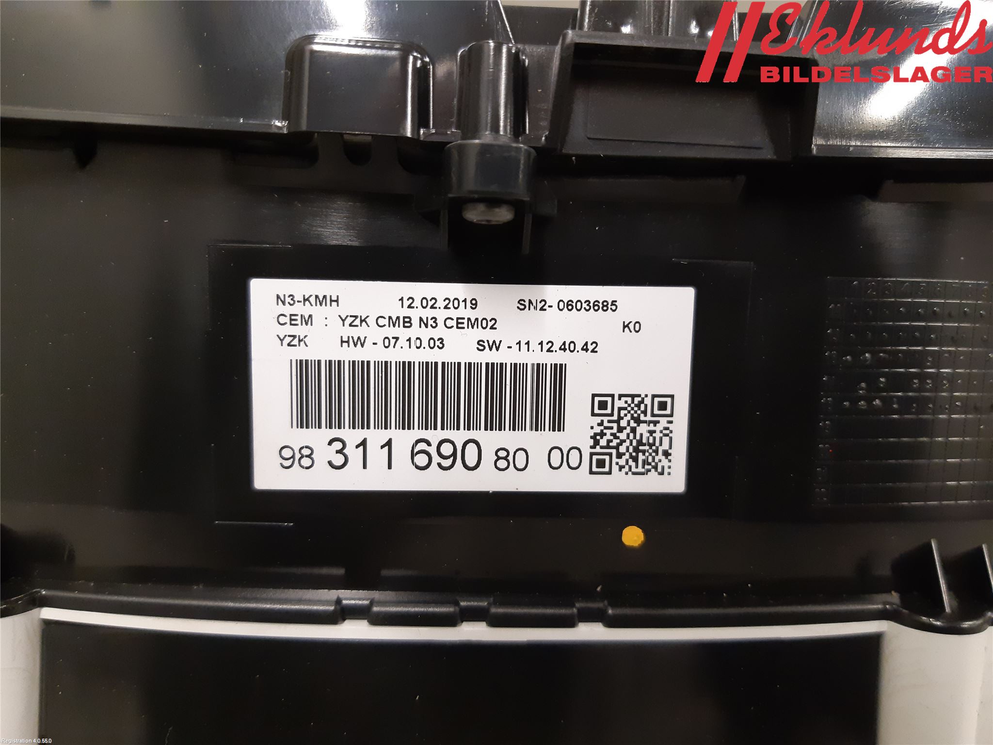 Peugeot EXPERT/E-EXPERT 17- Instrument Komb