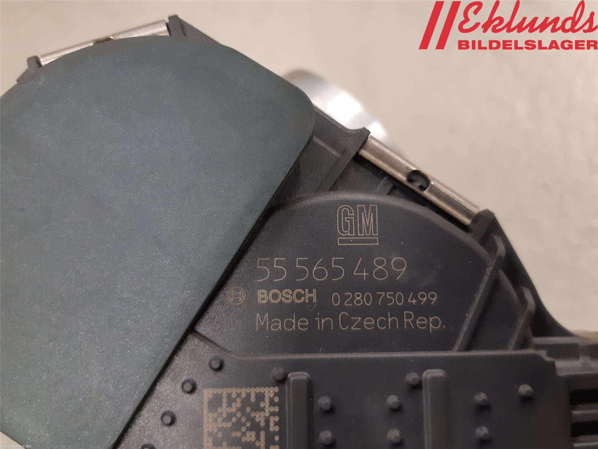 Opel MERIVA B 10-17 Injspjällhus