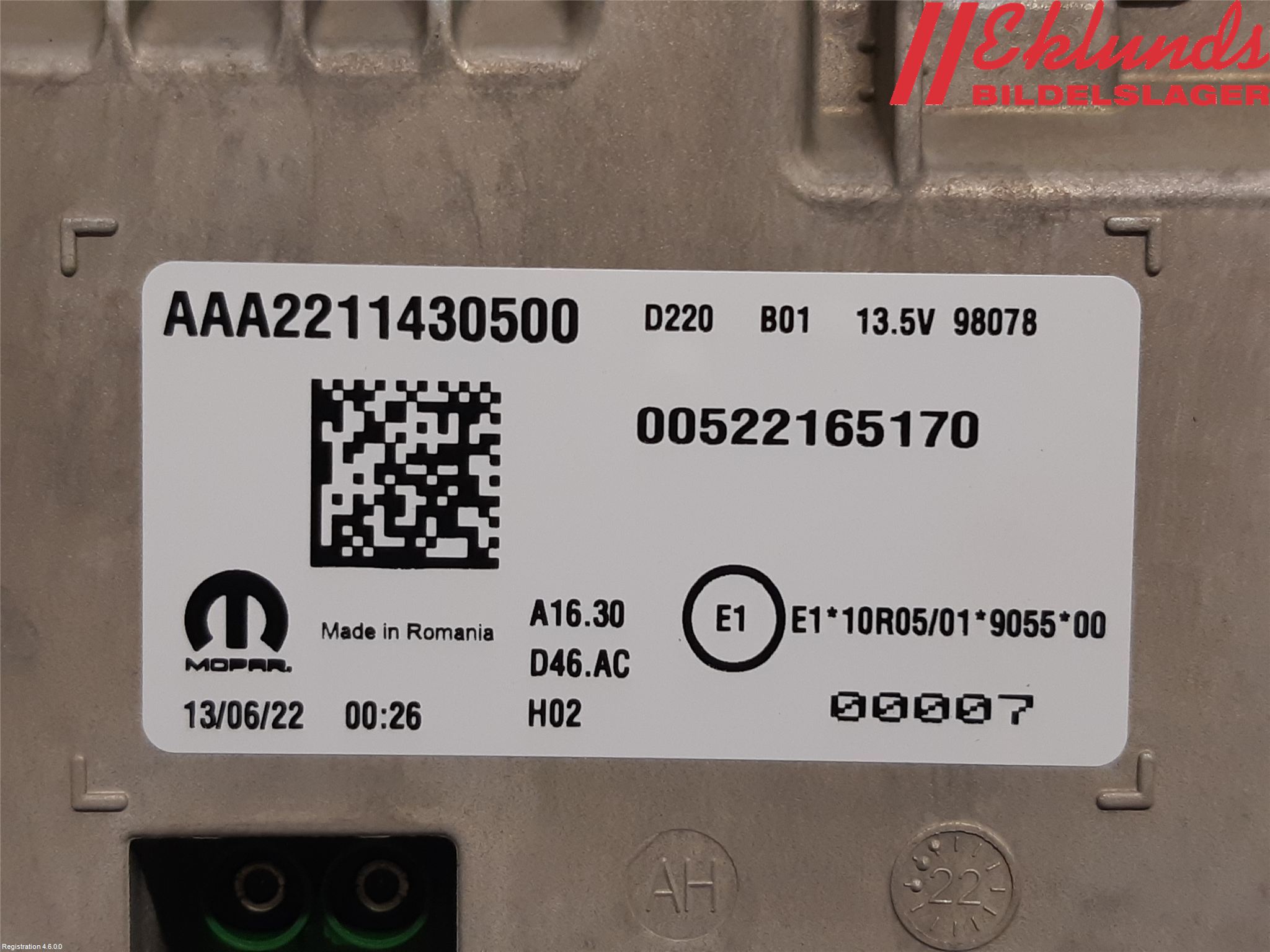 Fiat 500e 20- Instrument Komb