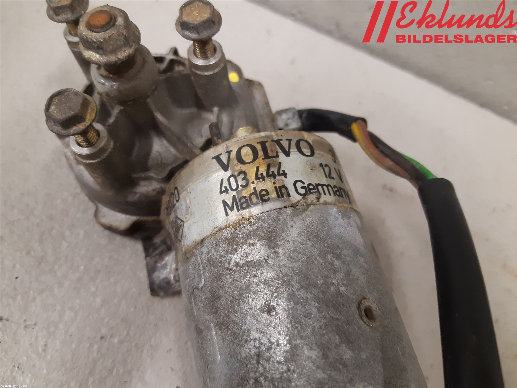 Volvo 940 91-98 Torkarmotor Vindruta