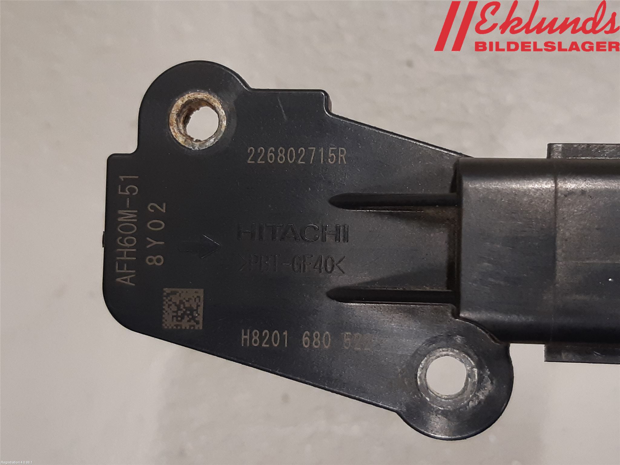 Dacia DUSTER 18-24 Injluftmassamätare