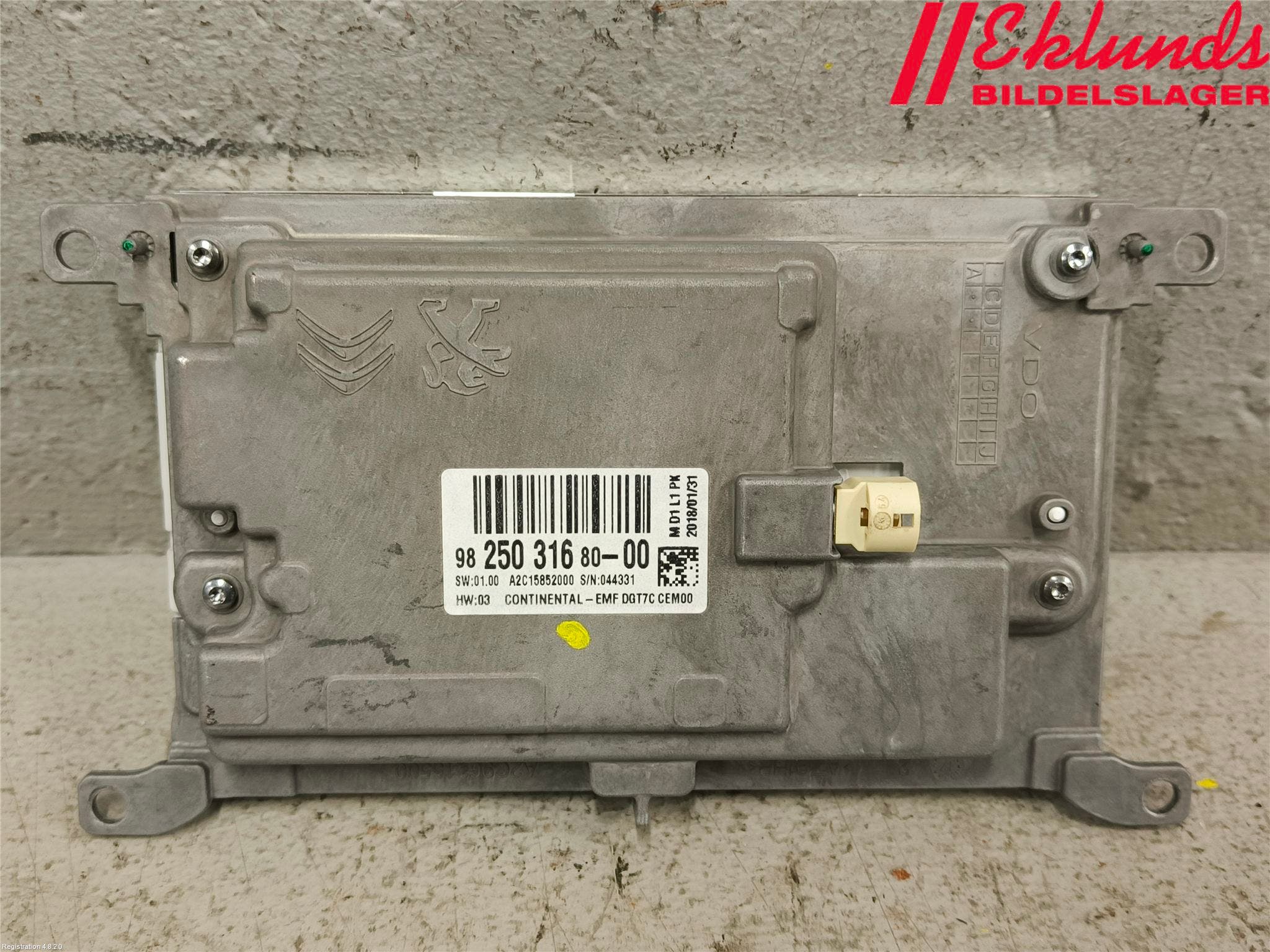 Toyota PROACE II 16- Bildskärm