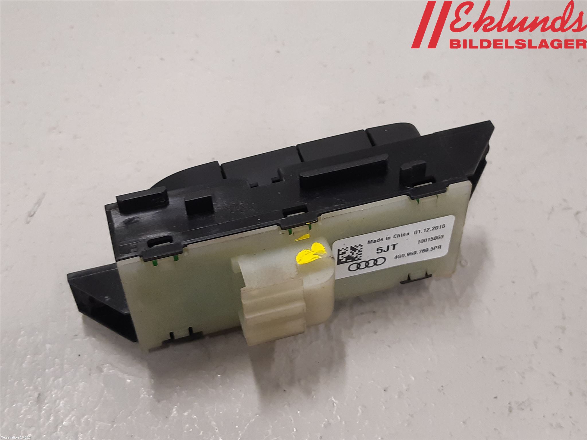 Audi A6/S6 4G 11-18 Strömställare Stolminne