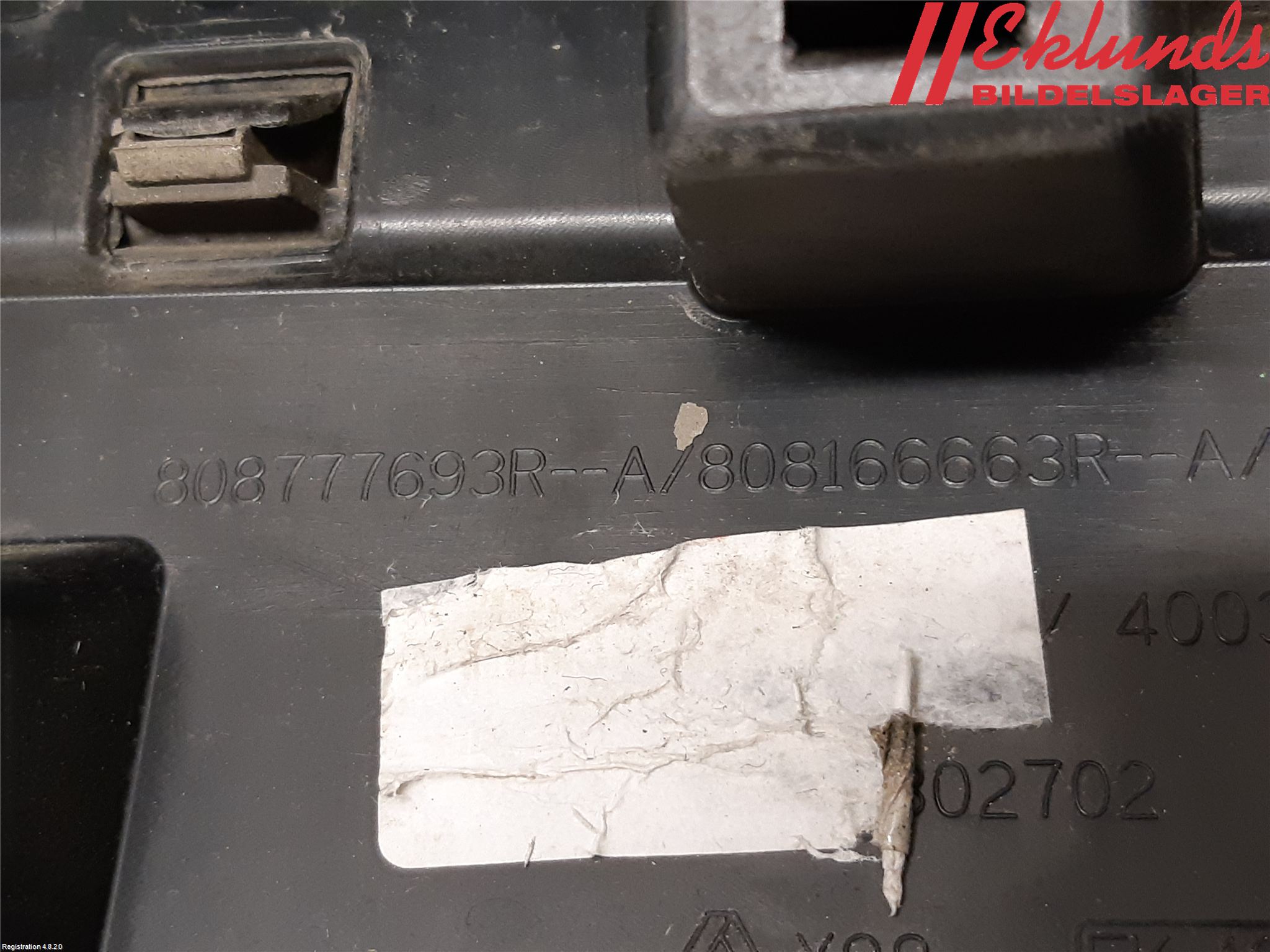 Renault CLIO IV 16-19 Dörr Dekorlist Fram Vä