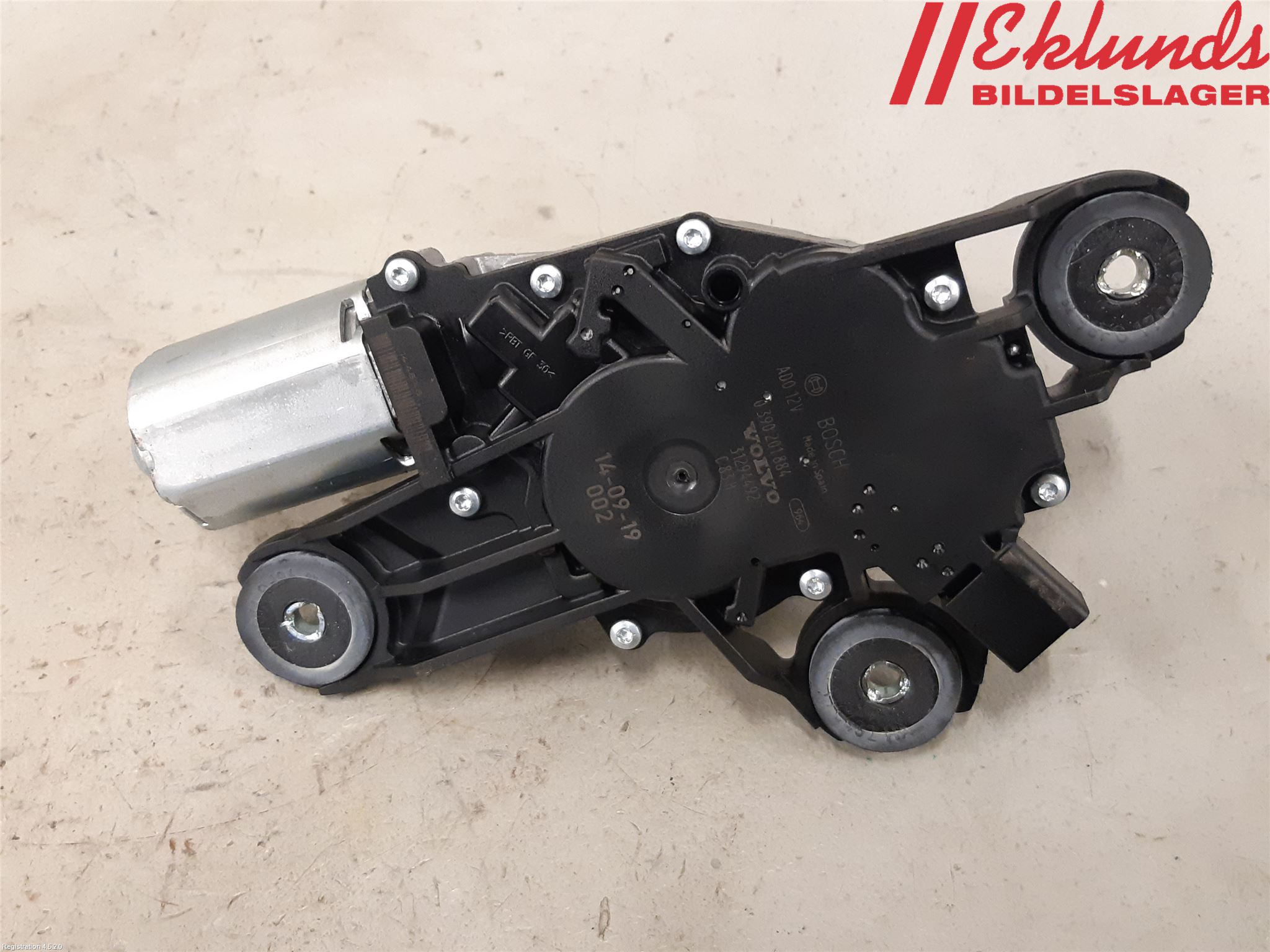 Volvo V60 14-18 Torkarmotor Baklucka