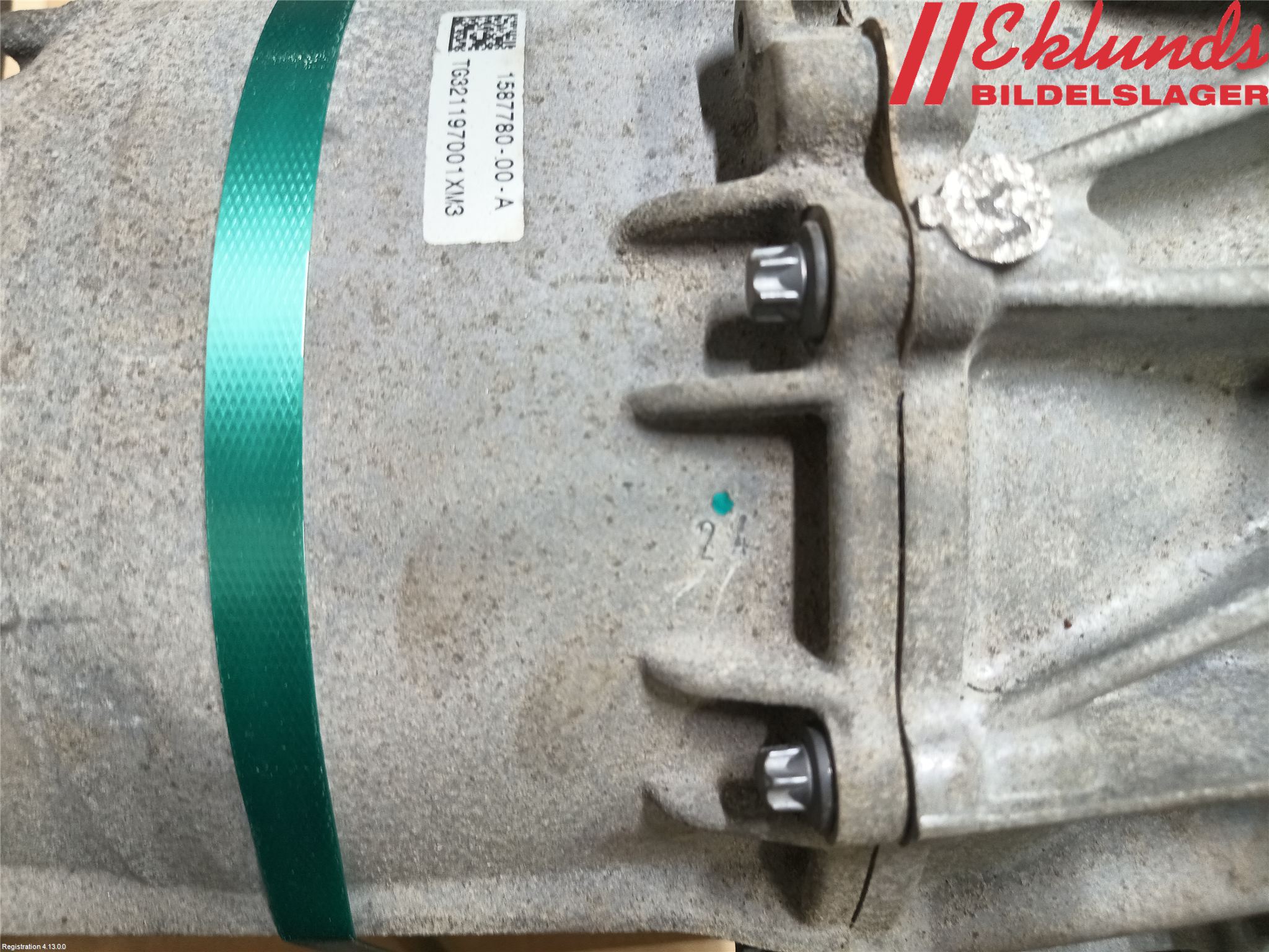 Tesla MODEL 3 17- Motor Elektrisk Bak