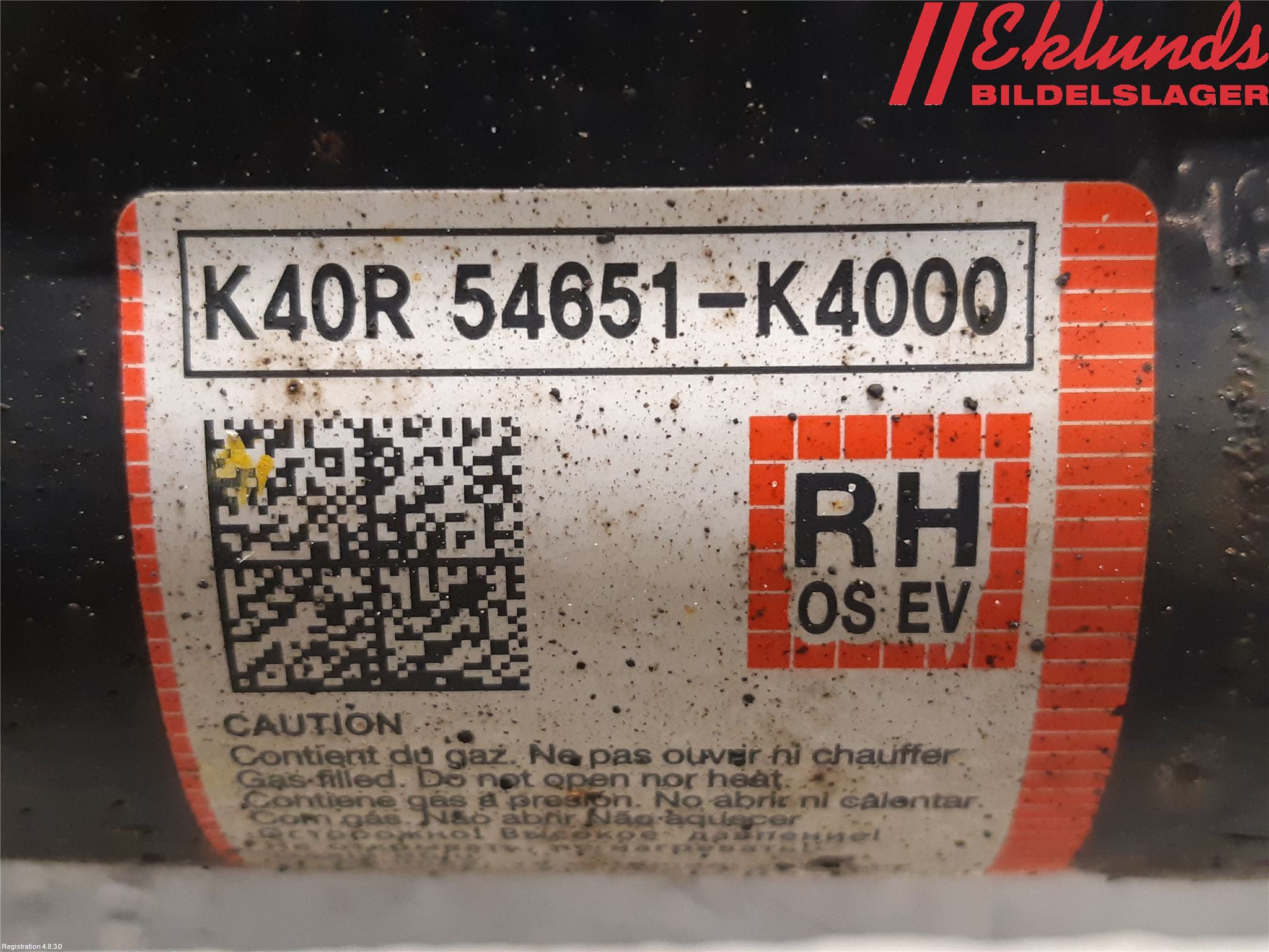 Hyundai KONA/ELECTRIC OS 18-23 Fjäderben Fram Höger