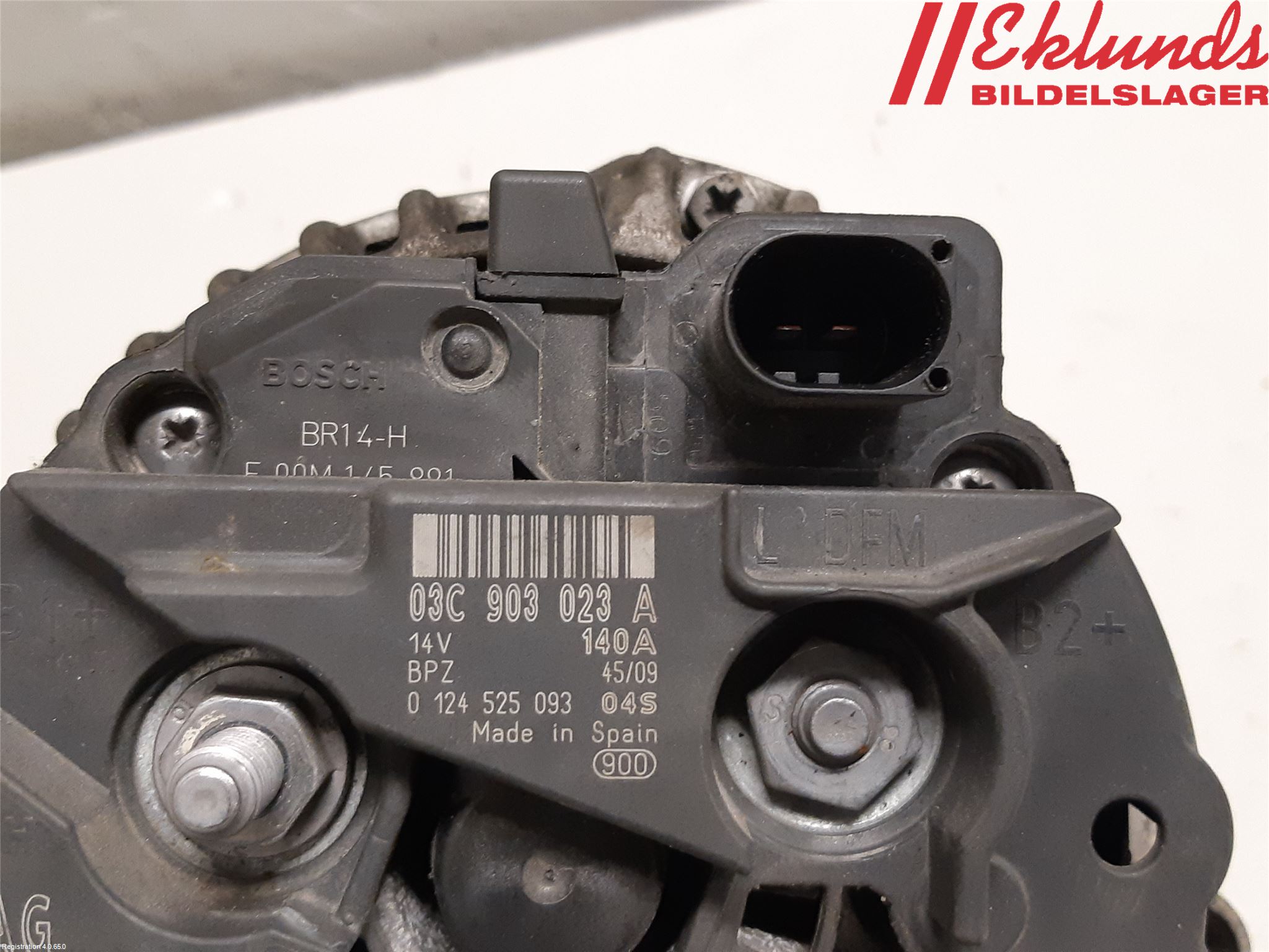 Volkswagen VW TIGUAN 07-16 Generator