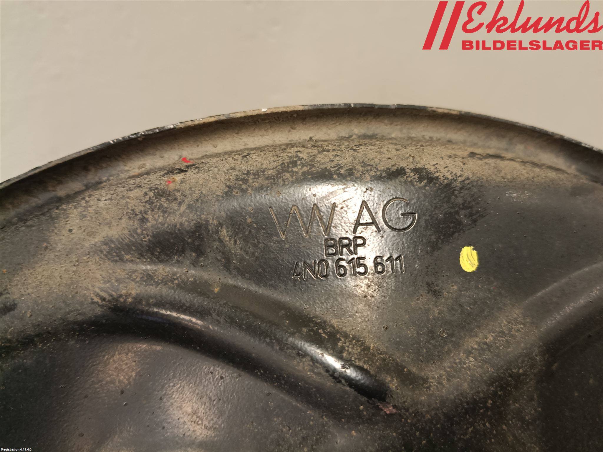 Audi E-TRON, S GE 19- Bromssköld Bak