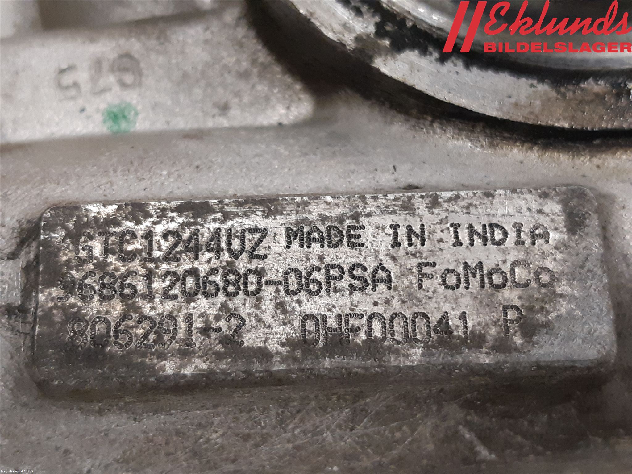 Ford GRAND C-MAX  11-14 Turboaggregat