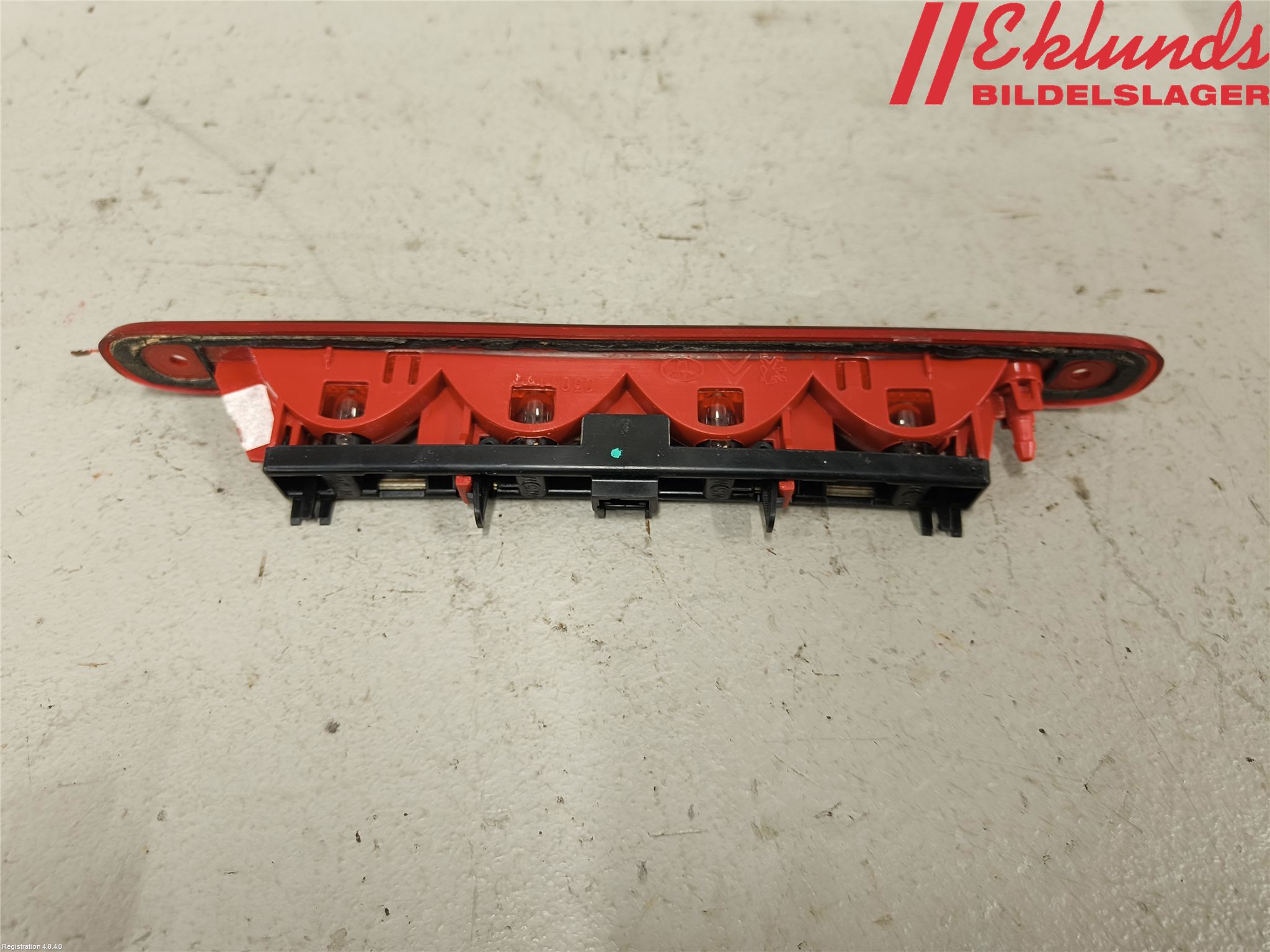 Toyota AYGO 06-14 Bromsljus Bakruta