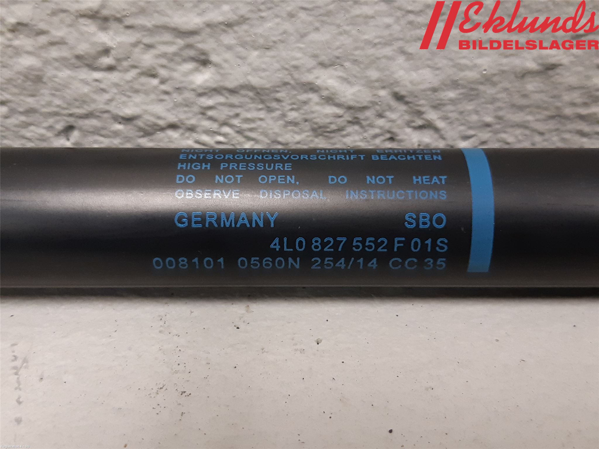 Audi Q7/SQ7 Gasfjäder Baklucka