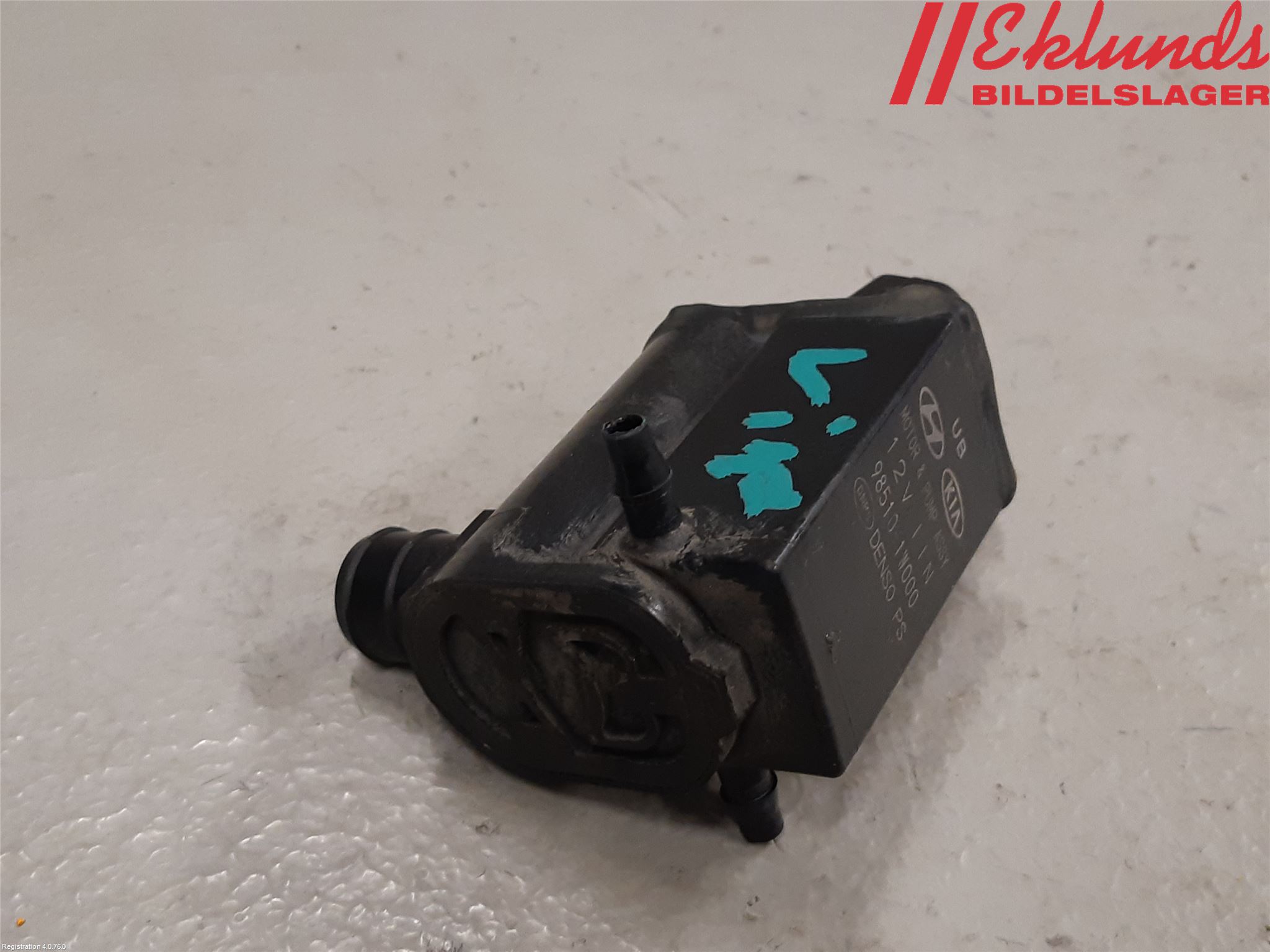 Kia CEED 12-18 Spolarpump Vindruta
