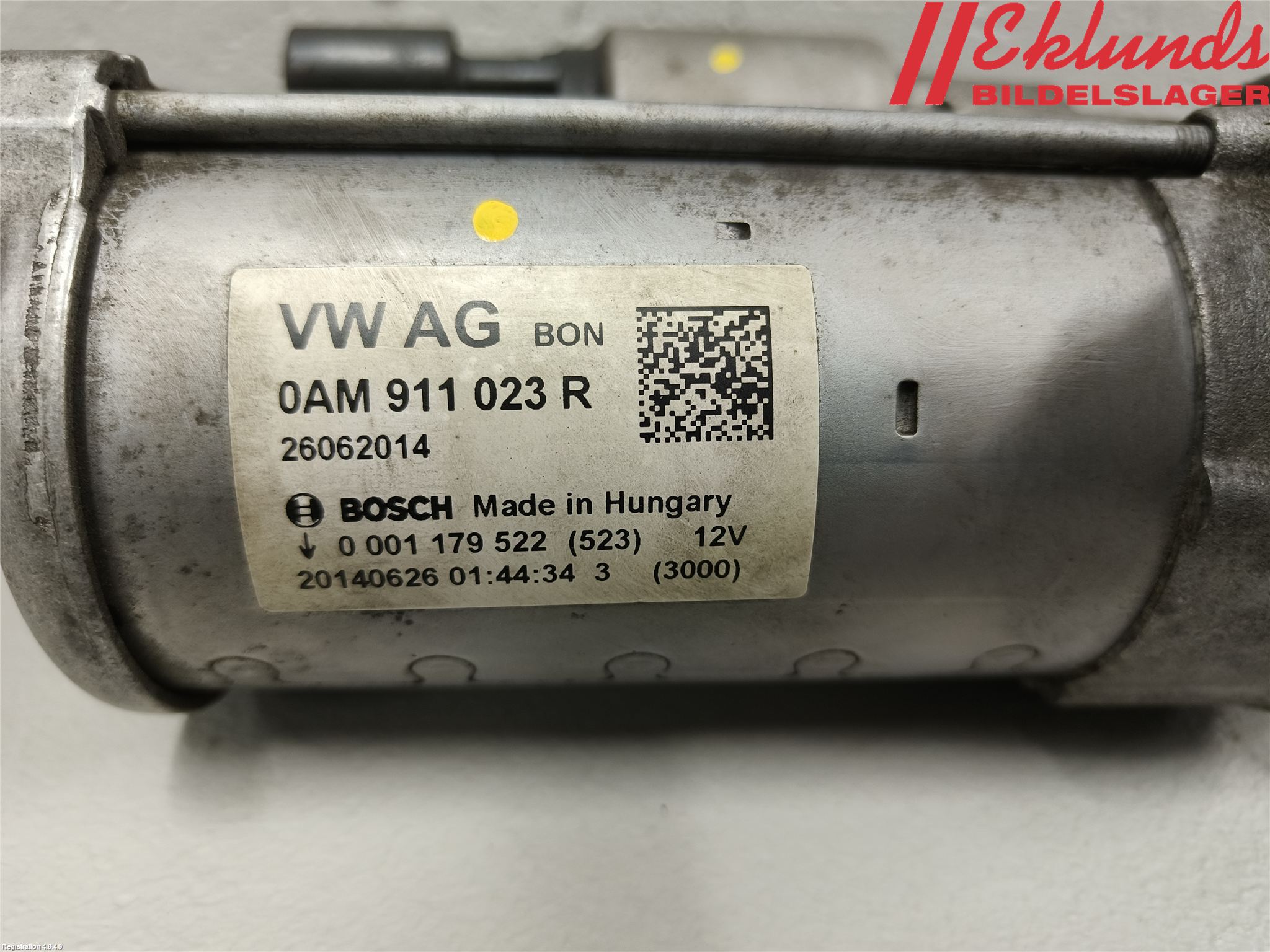 Audi A3/S3 05-13 Startmotor