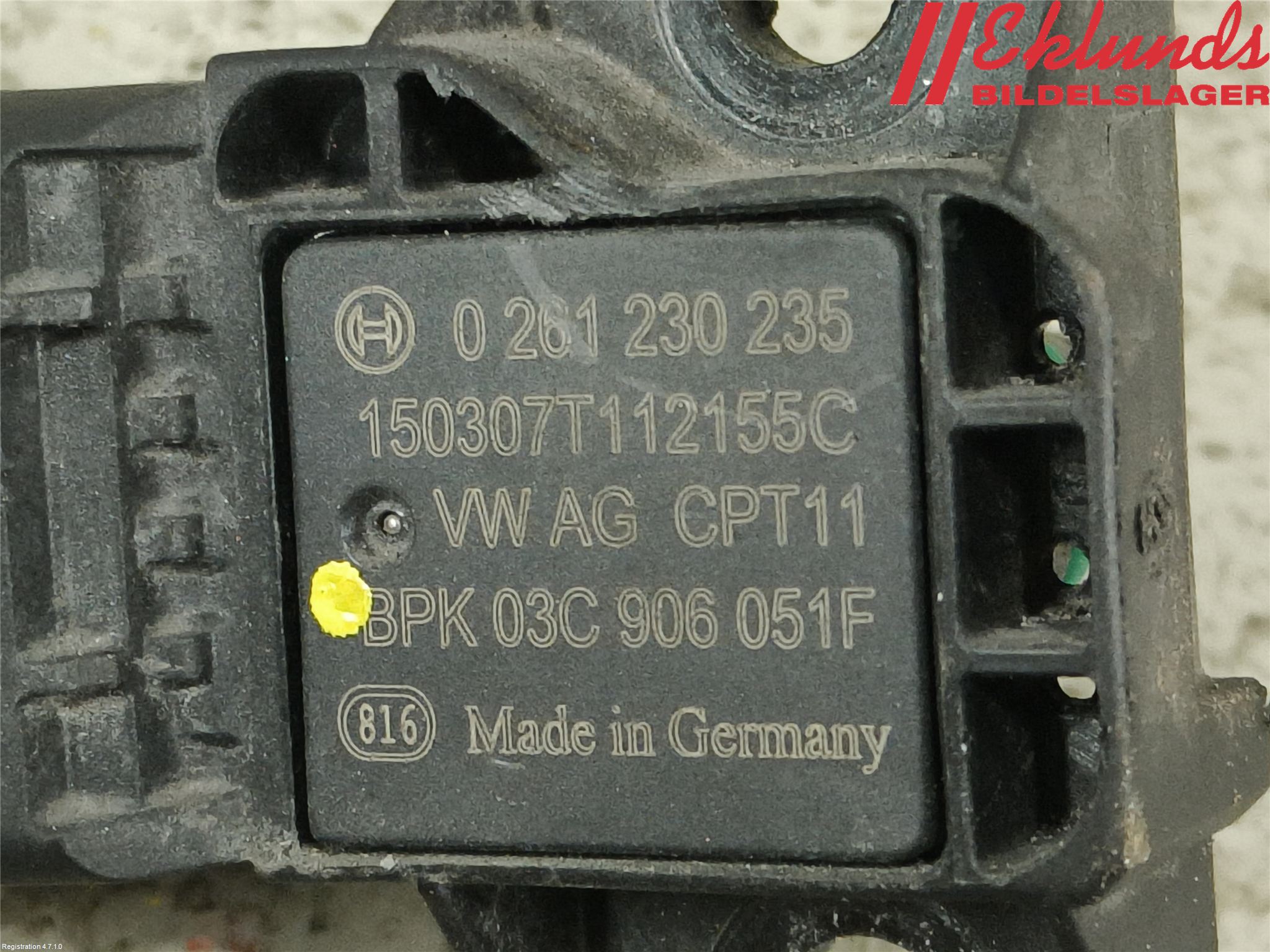 Audi A5 07-16 Injmappsensor