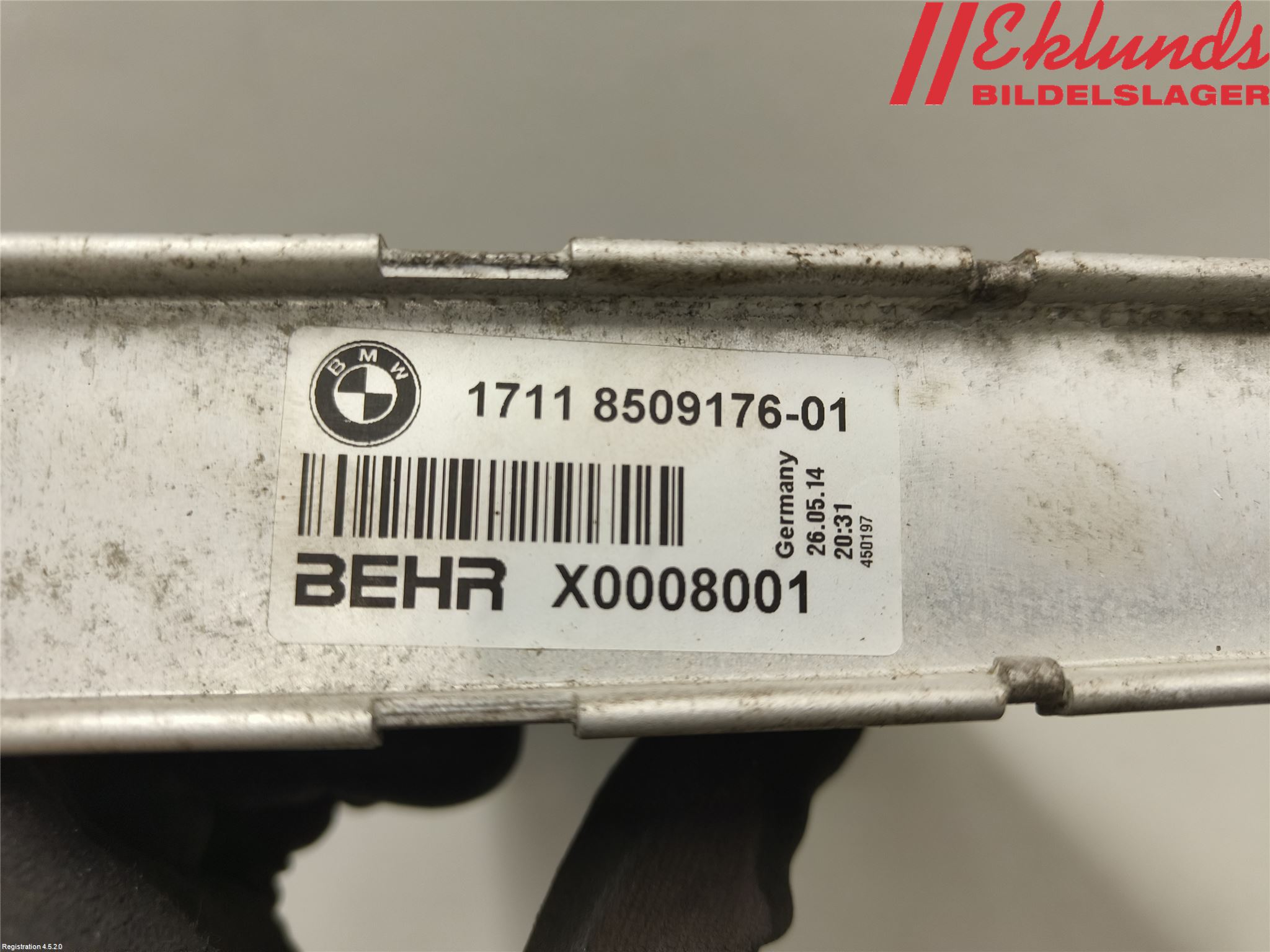 BMW 5 F10/F11/F18 09-17 Kylare Aut