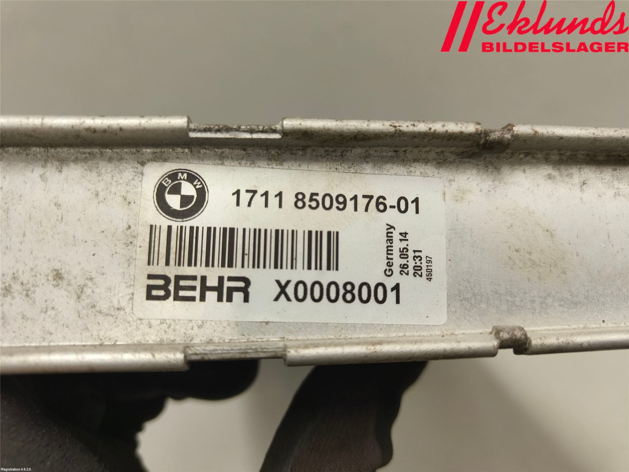 BMW 5 F10/F11/F18 09-17 Kylare Aut