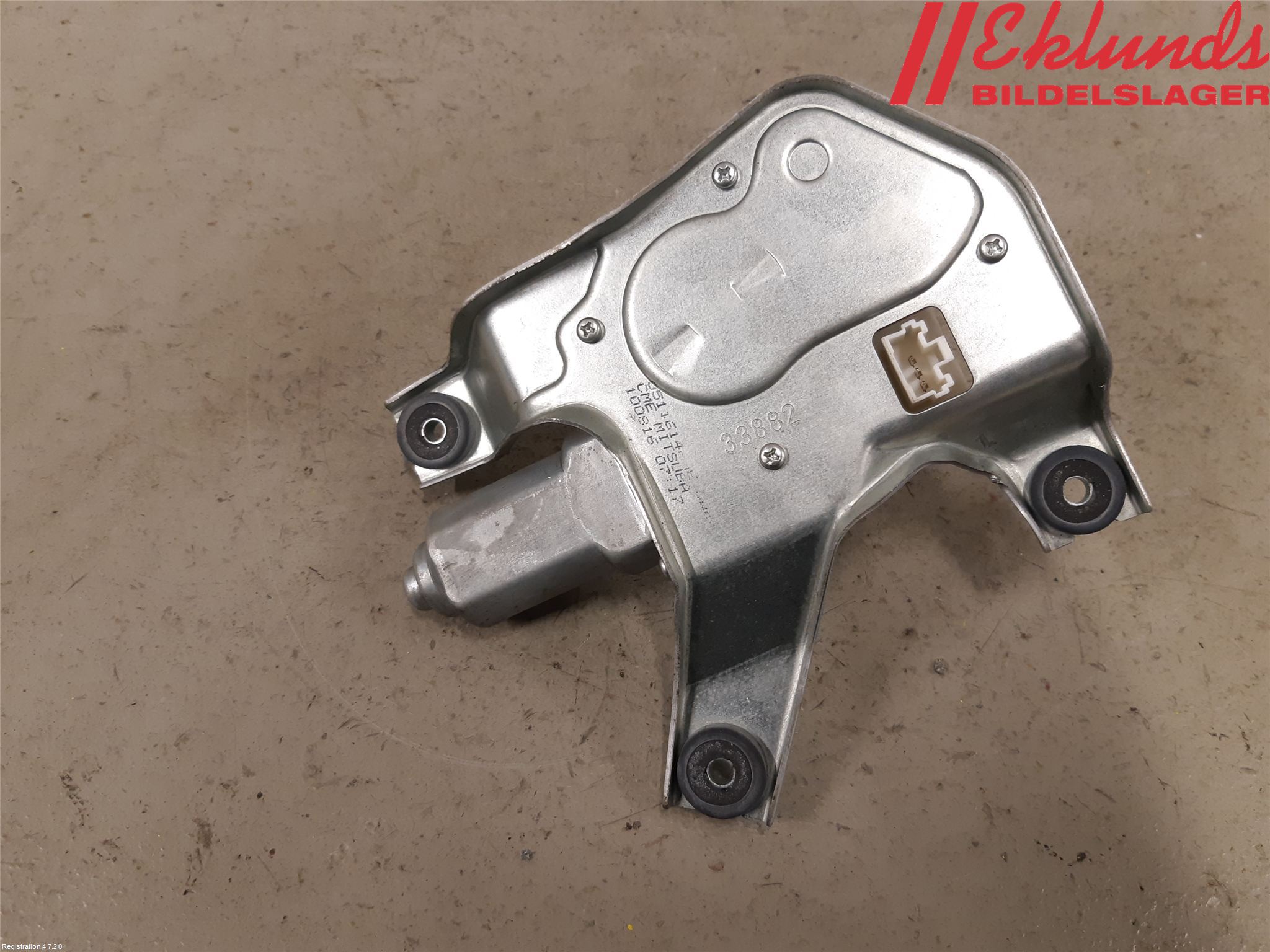 Dodge CALIBER Torkarmotor Baklucka