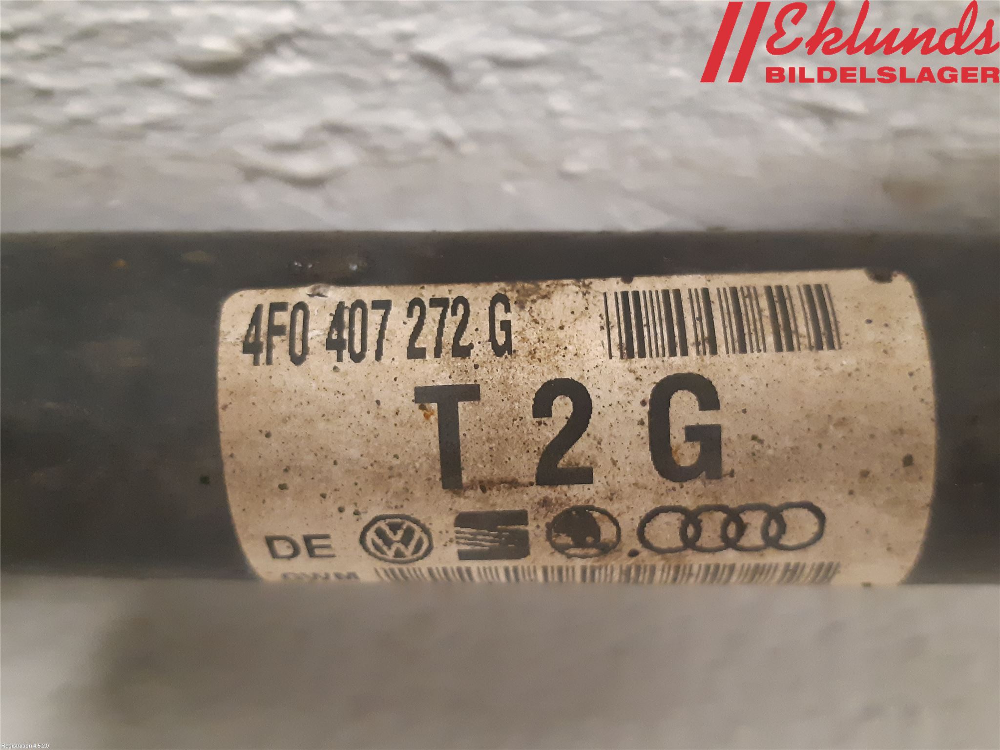 Audi A6/S6     05-11 Drivaxel Fram Höger