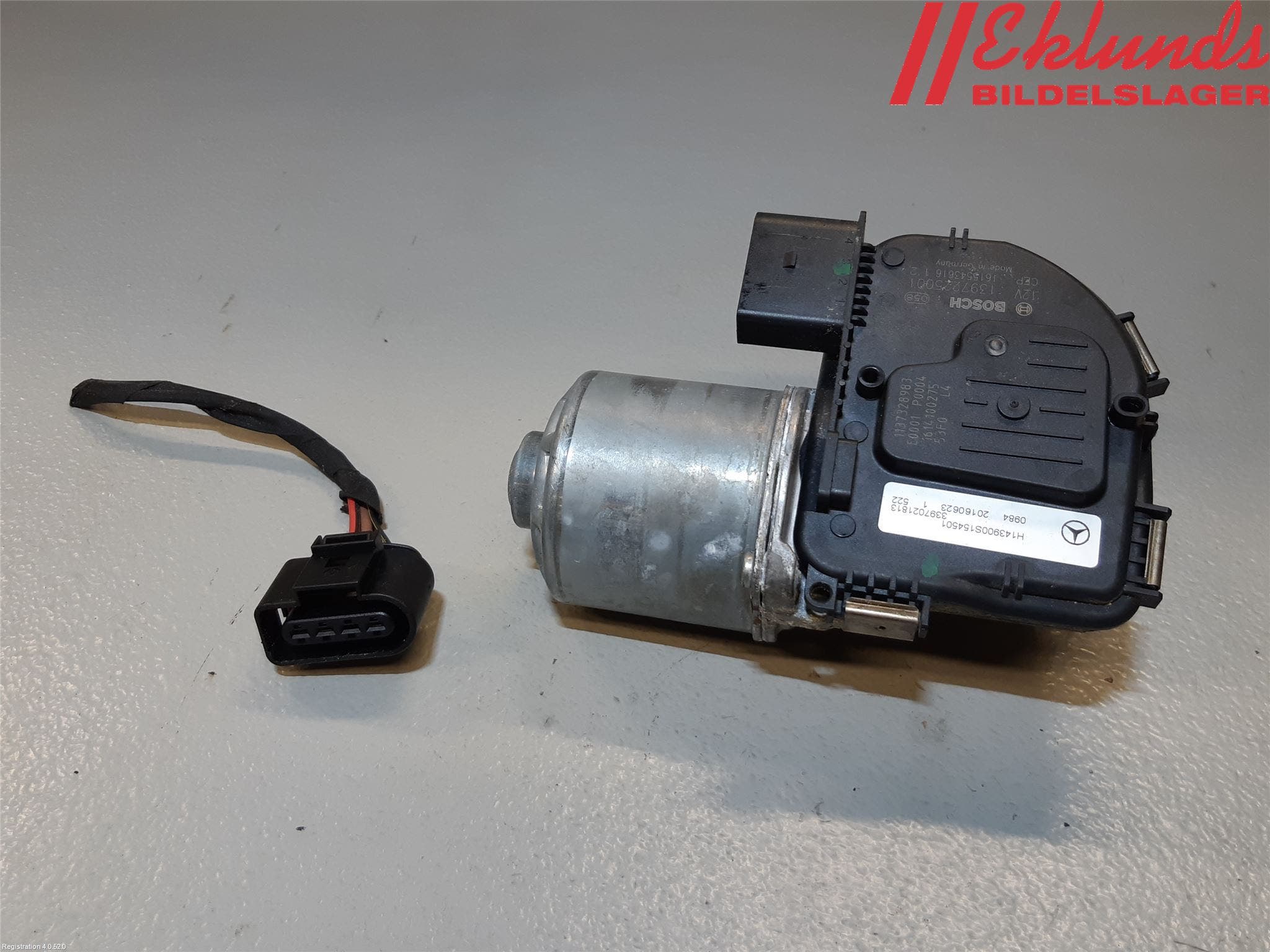 Mercedes-Benz MB E-KLASS (W213) 16-23 Torkarmotor Vindruta