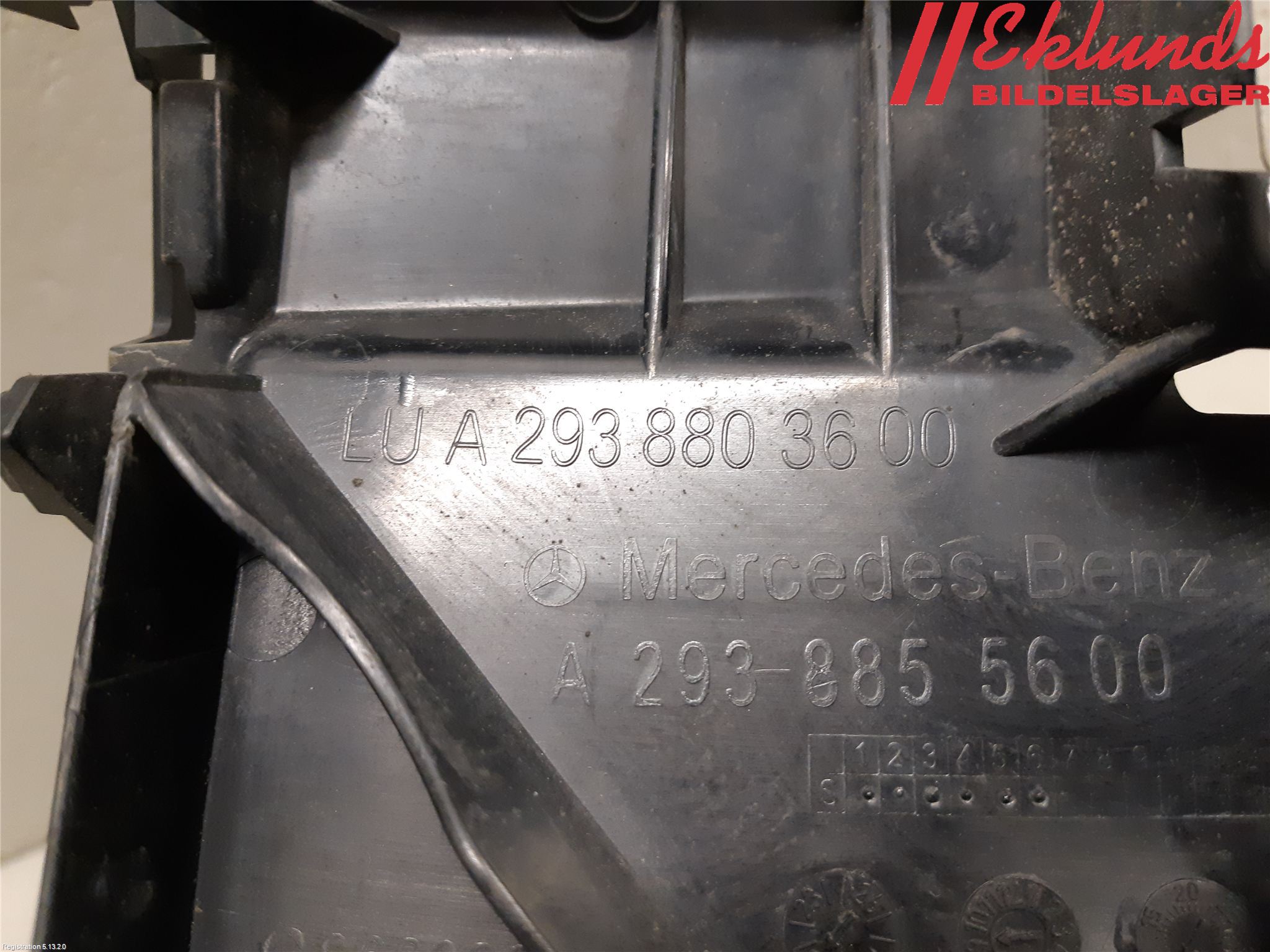 Mercedes-Benz MB EQC (N293) 20- Stötfångarfäste Bak Hö