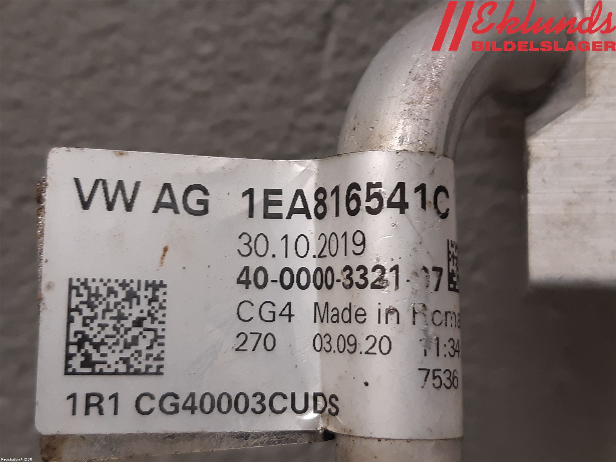 Volkswagen VW ID.3 21- Ac Slang-Rör