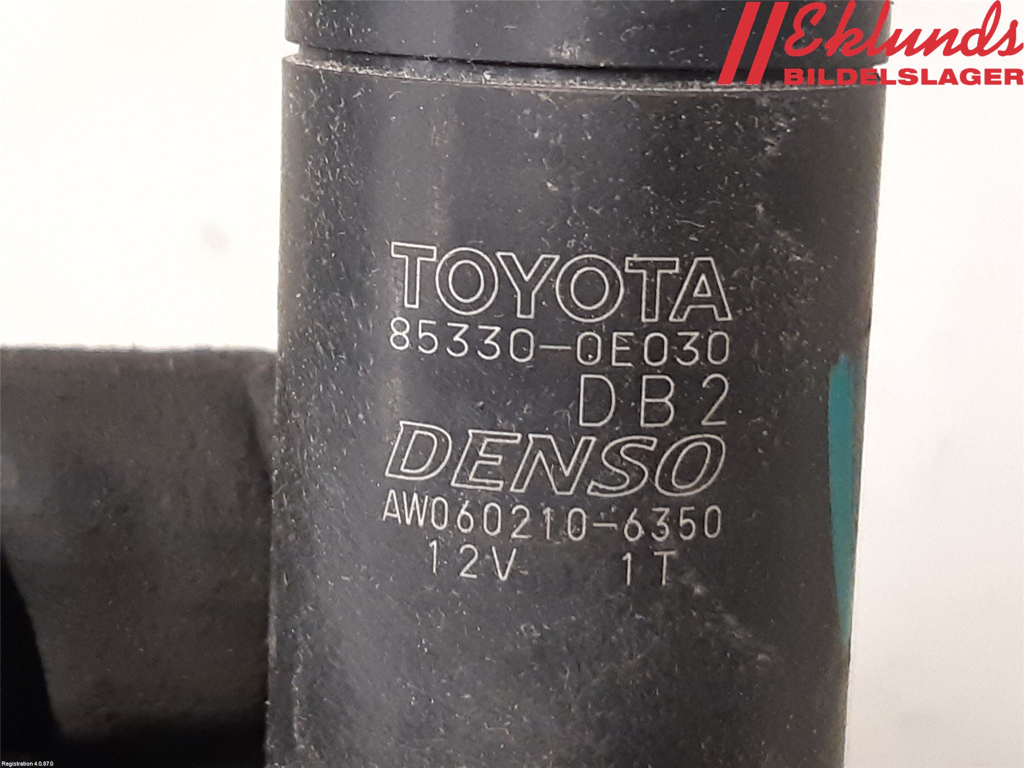 Toyota PRIUS (ZVW50) 16-21 Spolarpump Vindruta