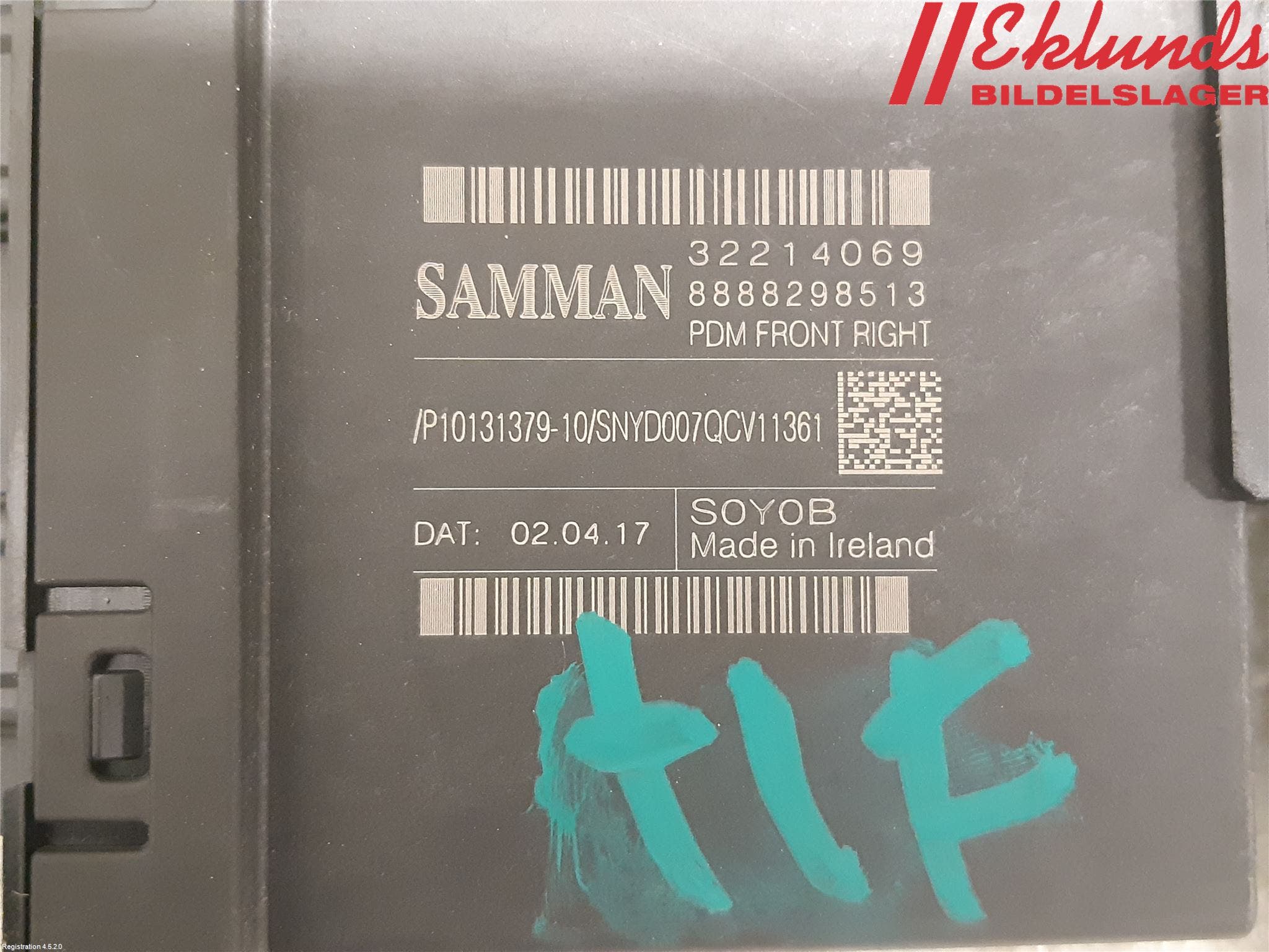 Volvo V90 17->> Fönsterhissmotor